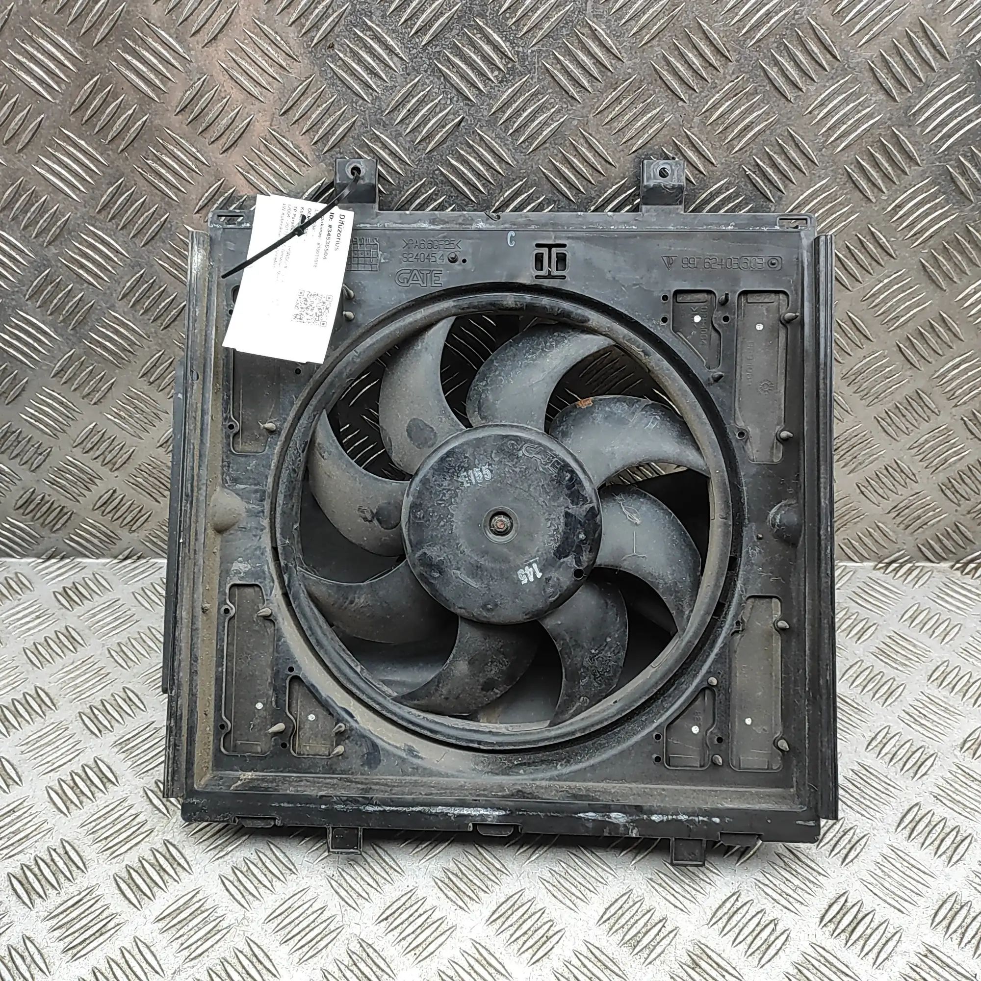 Porsche Boxster (987) Engine Cooling Fan Shroud Engine Cooling Fan Shroud — PORSCHE BOXSTER (98...