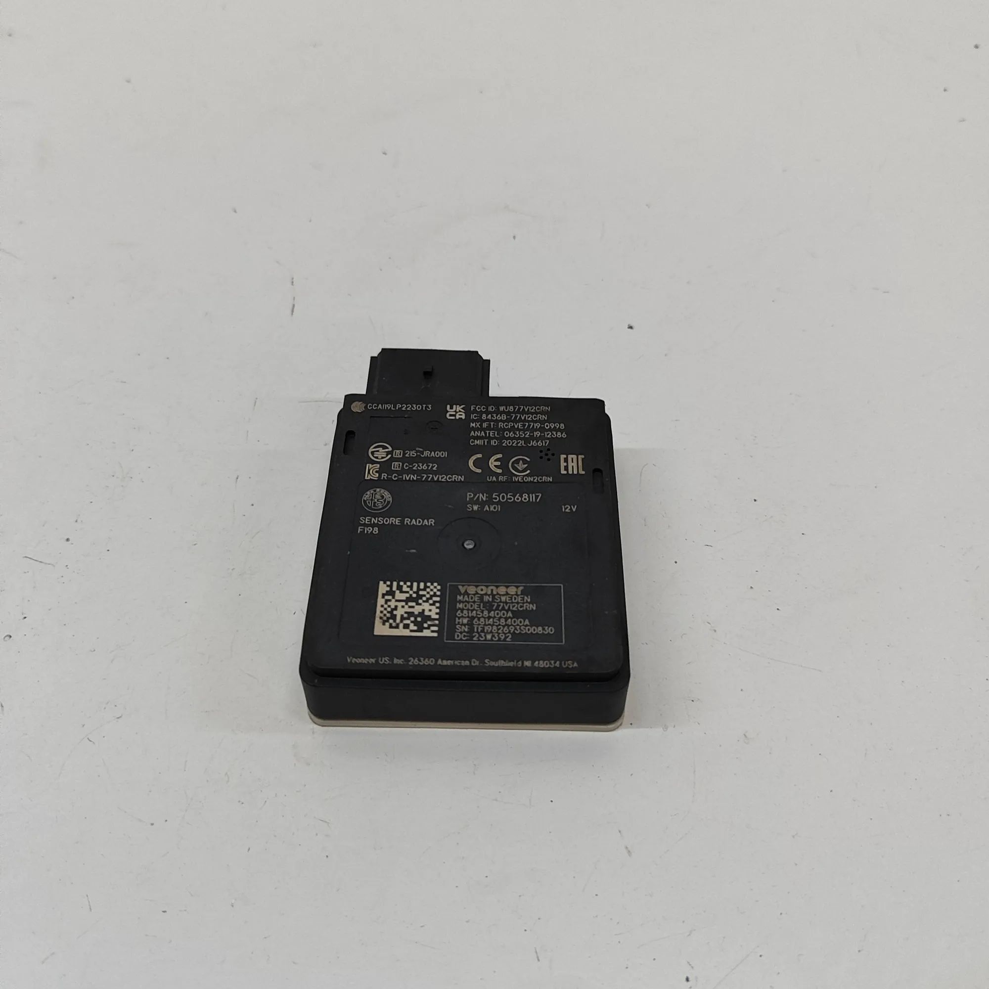Alfa-Romeo Stelvio Blind Spot Control Module Blind Spot Control Module — ALFA ROMEO STELVIO ...