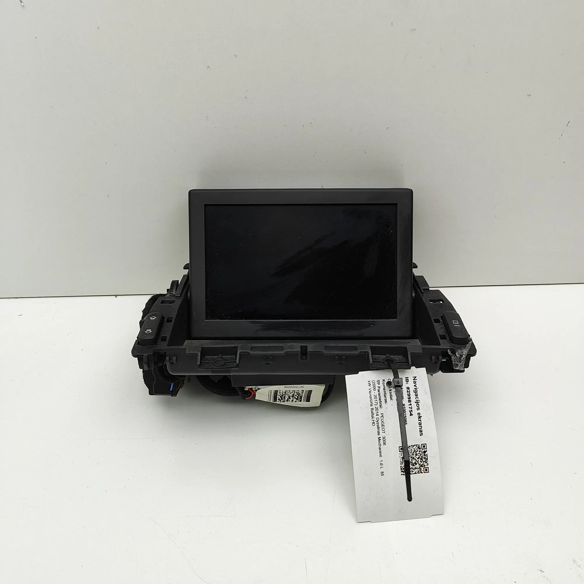 Peugeot 3008 Navigation display Navigation display — PEUGEOT 3008 (2009-2017) —...