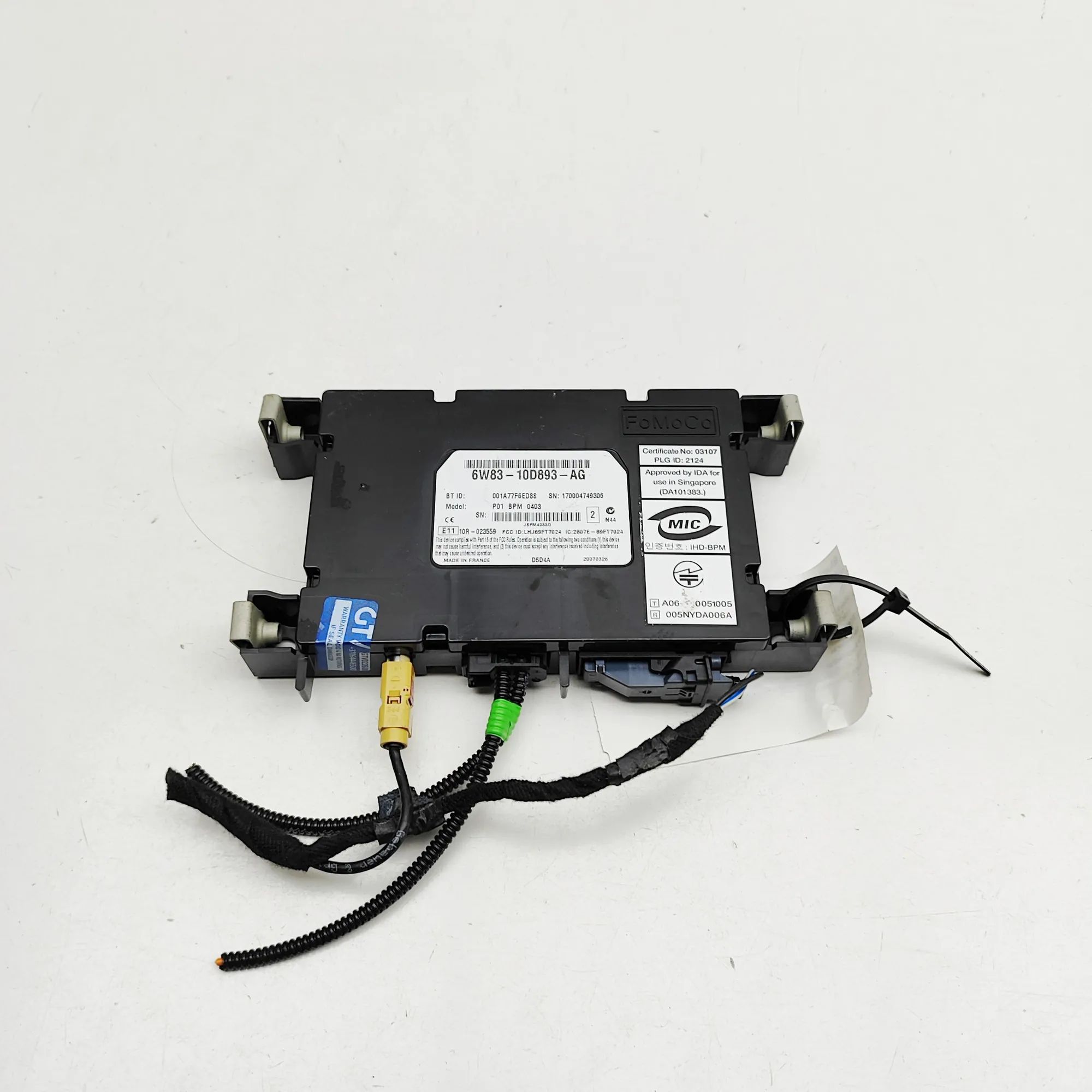 Jaguar XK Bluetooth Control Unit
