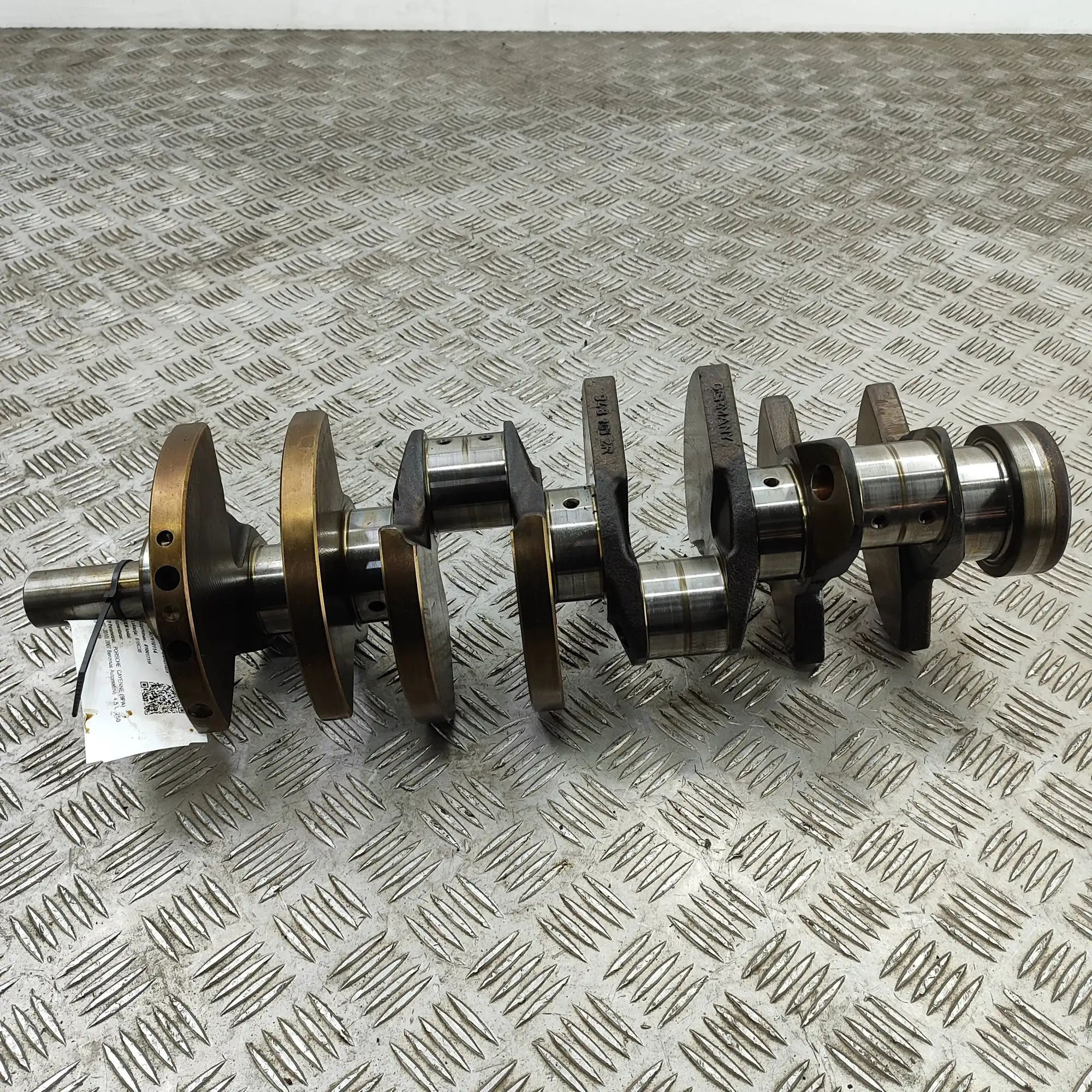 Porsche Cayenne kampiakseli Crankshaft — PORSCHE CAYENNE (9PA) (2002-2010) ...