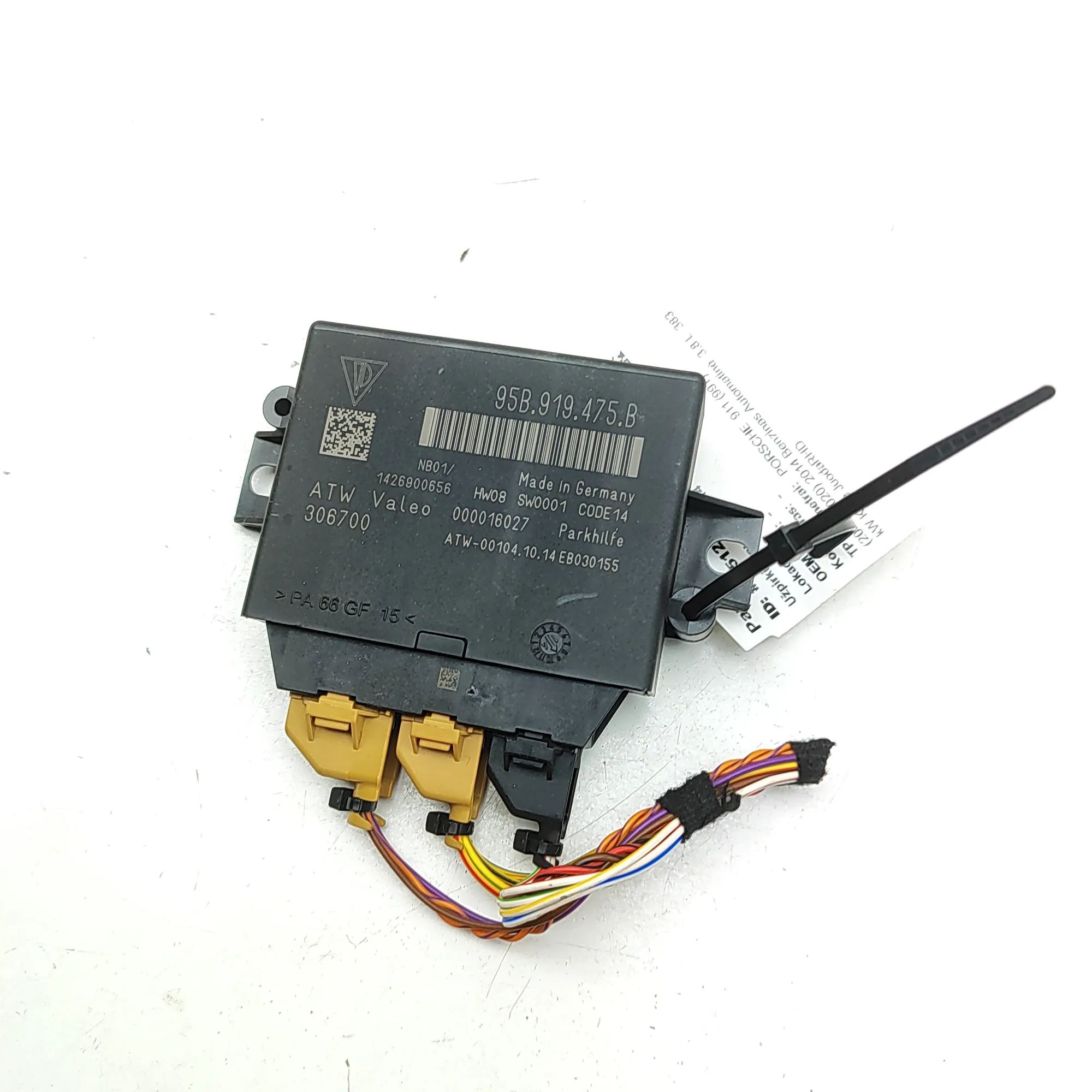 Porsche 911 (991) PDC Parking Sensor Control Unit PDC Parking Sensor Control Unit — PORSCHE 911 (...