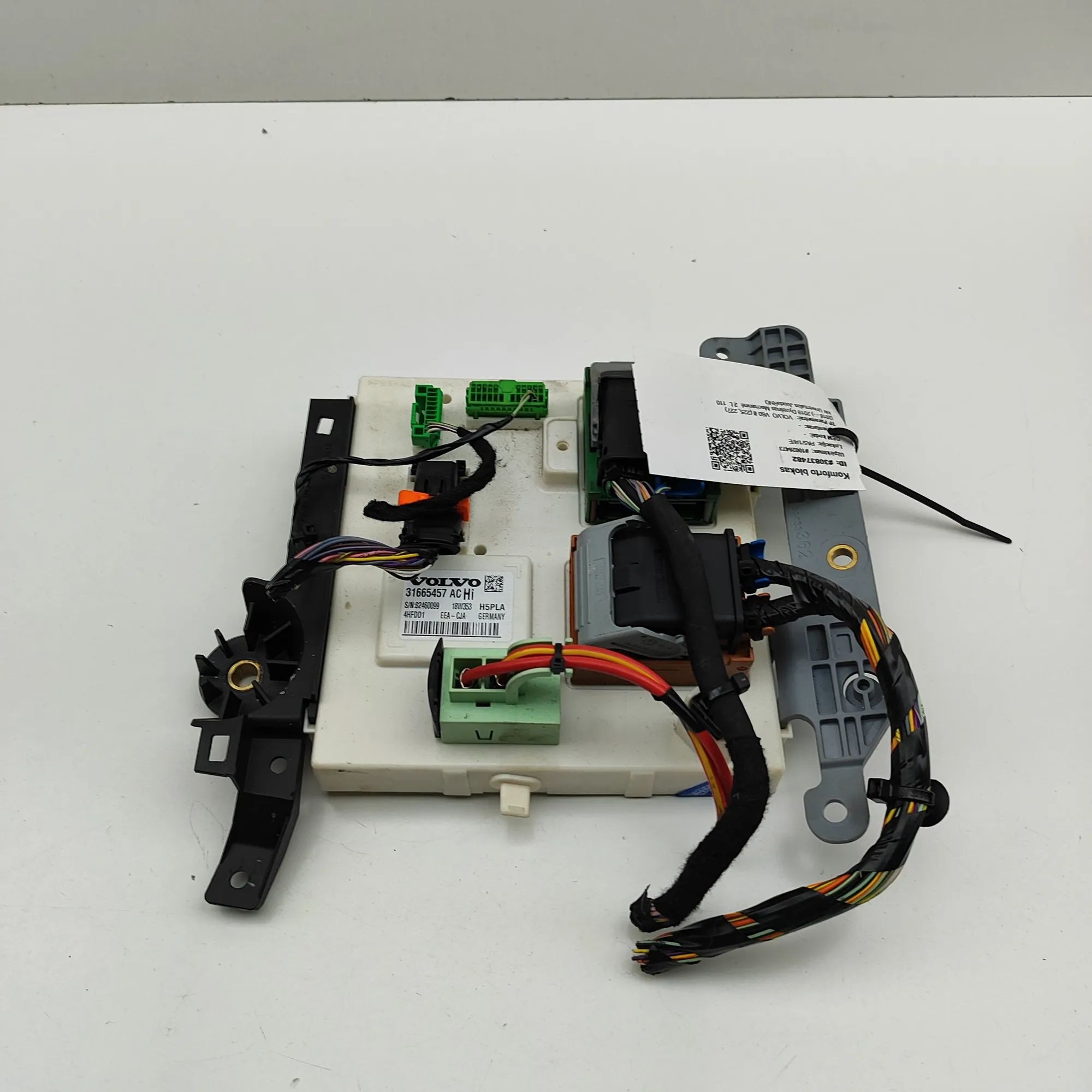 Volvo V60 Comfort Control Unit Comfort Control Unit — VOLVO V60 (II 225, 227) ...