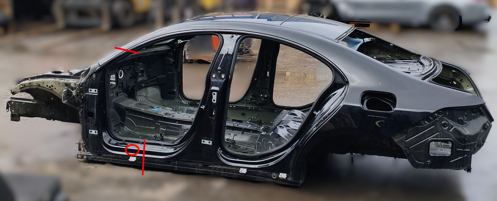 Mercedes-Benz CLA (C118) Front Left Quarter Panel Front left quarter panel — MERCEDES BENZ CLA (C...