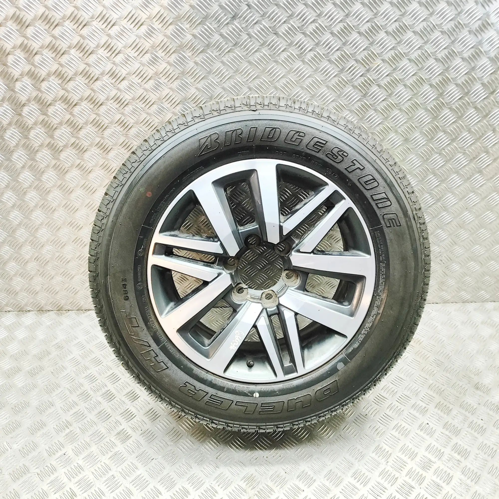 Toyota Hilux Spare Wheel Space Saver Spare Wheel Space Saver — TOYOTA HILUX (VIII Pi...