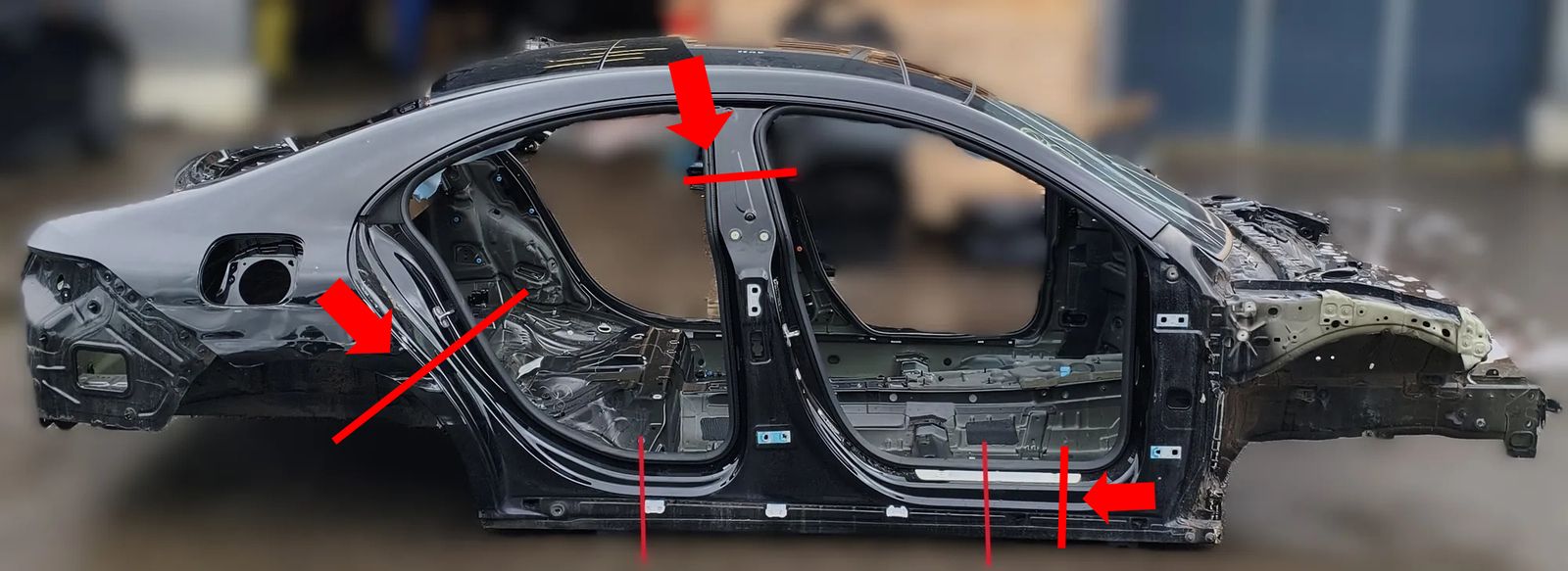 Mercedes-Benz CLA (C118) Right Side Metallic Sideskirt Cover Right Side Metallic Sideskirt Cover — MERCEDES ...