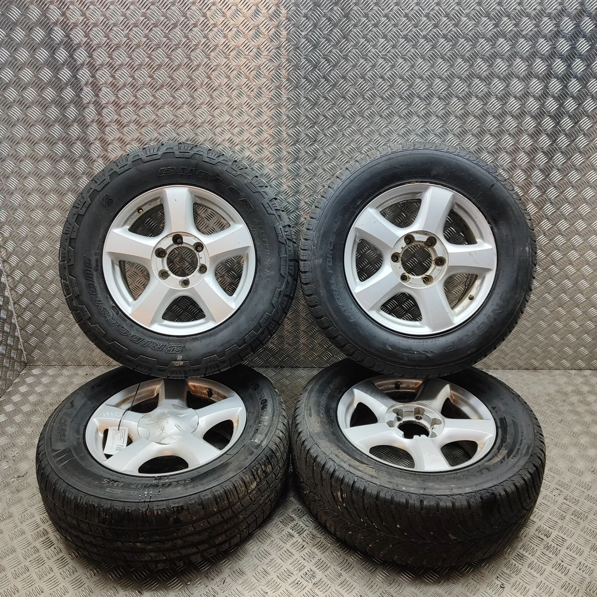Isuzu D-Max Alloy Wheel Set Alloy wheel set — ISUZU D-MAX (II TFR, TFS) (20...