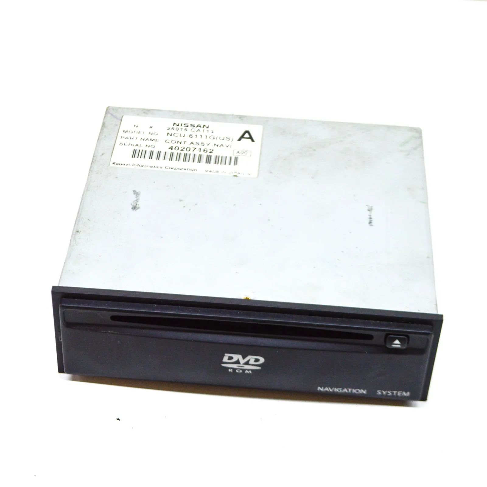 Infiniti FX (S50) Navigation Control Unit Navigation Control Unit — INFINITI FX (2002-200...