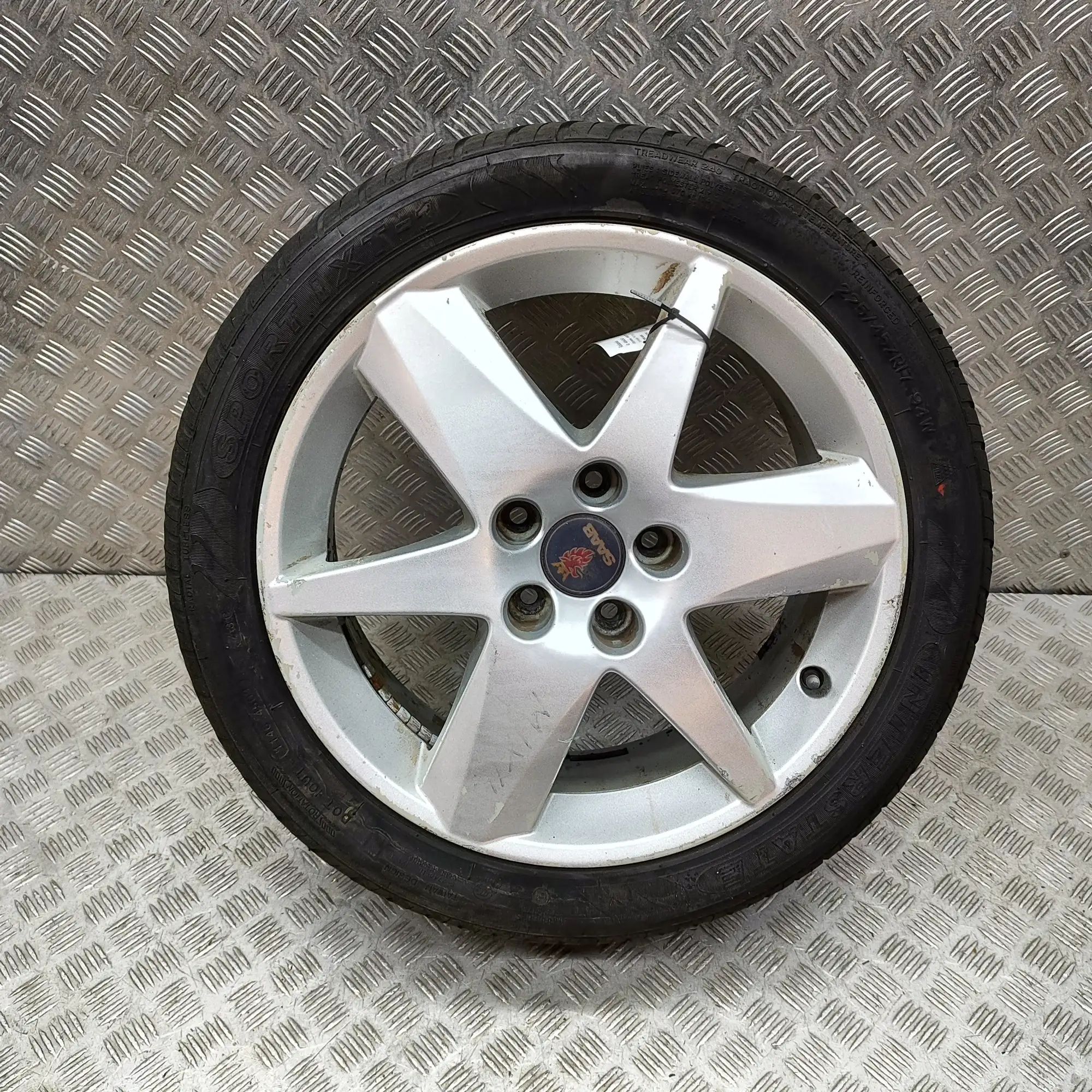Saab 9-3 Alloy Wheel Alloy wheel — SAAB 9-3 Estate YS3F (2005-2015) ...