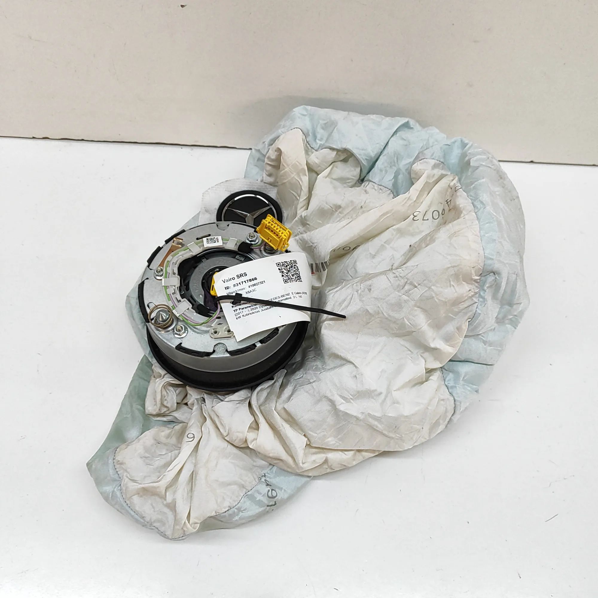 Mercedes-Benz S Coupe (C217) Steering Wheel Safety Bag SRS Steering Wheel Safety Bag SRS — MERCEDES BENZ E...