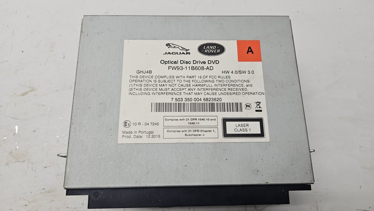 Jaguar XF Cd changer CD Changer — JAGUAR XF (X260) (2015-2024) — FW9...
