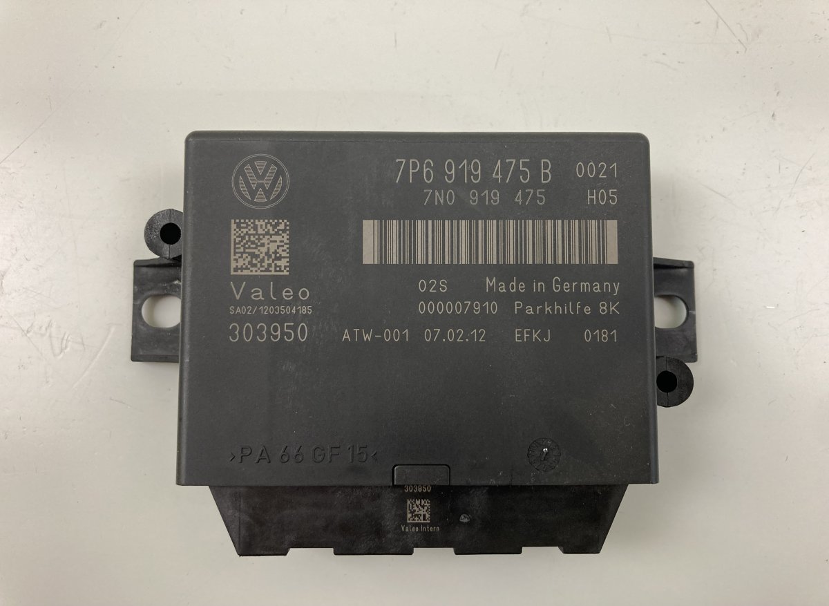 Volkswagen Touareg Parking assistance control unit Parking assistance control unit — VW TOUAREG II...