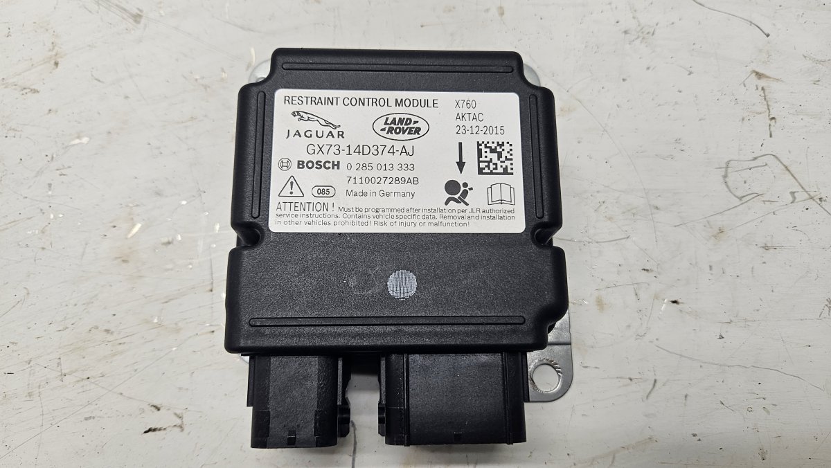 Jaguar XF Airbag Control Unit Airbag control unit — JAGUAR XF (X260) (2015-20...