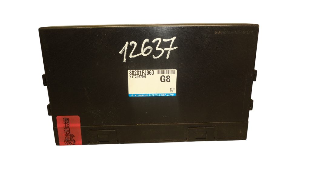 Subaru Forester Central Locking Control Unit Central locking control unit — SUBARU FORESTER ...