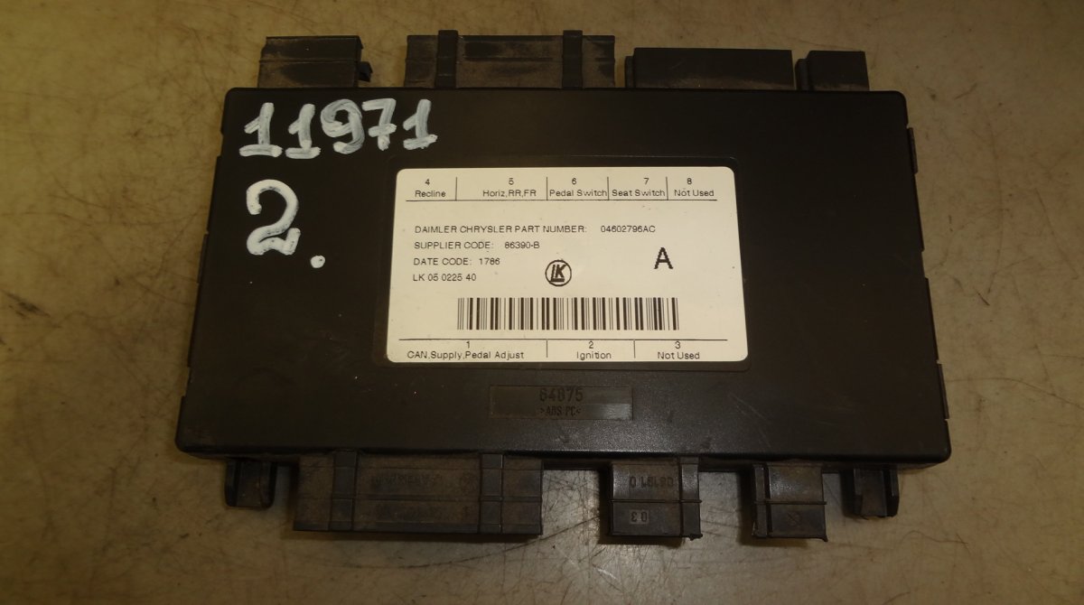 Chrysler 300C Seat control unit Seat control unit — CHRYSLER 300C I (2004-2010)...
