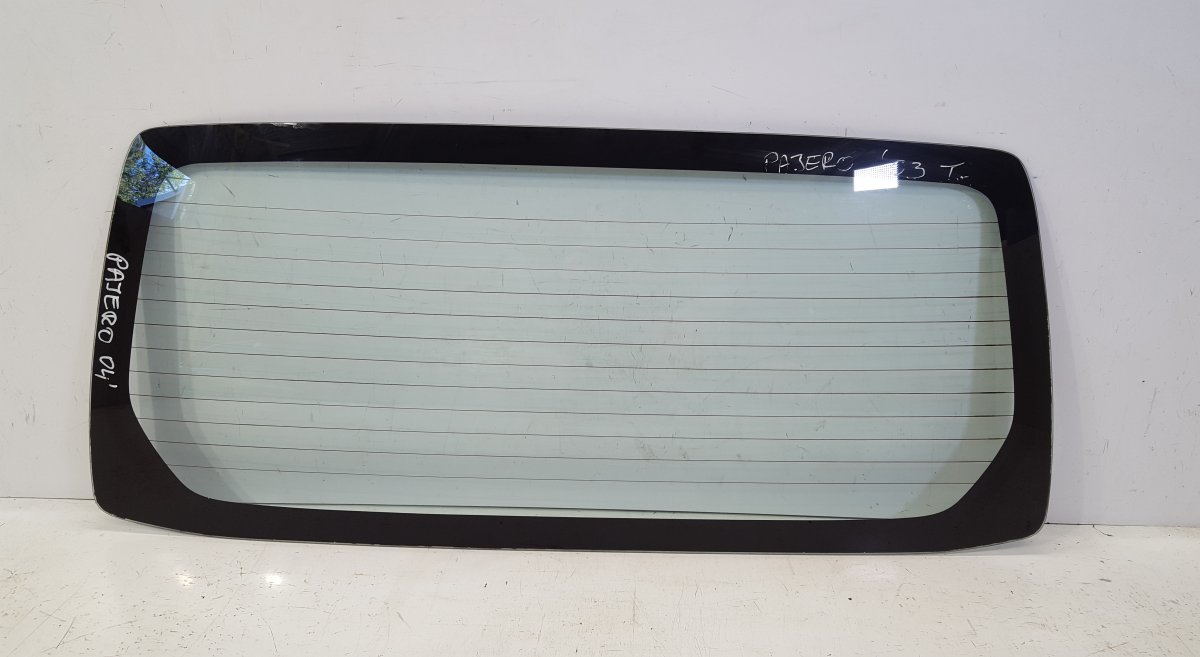 Mitsubishi Pajero Rear Window glass Rear window glass — MITSUBISHI PAJERO III (V60,...