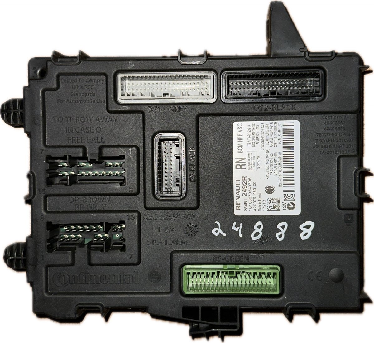 Renault Kadjar Comfort control module (CCM) Comfort control module (CCM) — RENAULT KADJAR (...