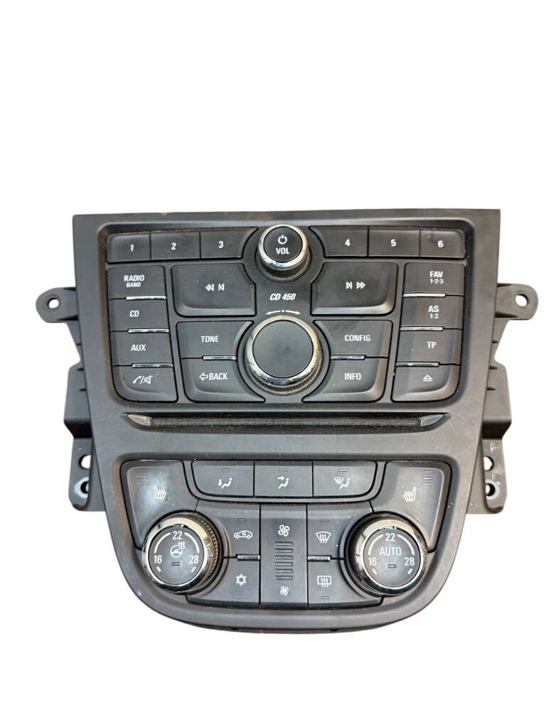 Opel Mokka (A) Heater control panel Heater control panel — OPEL MOKKA A (J13) (2012...