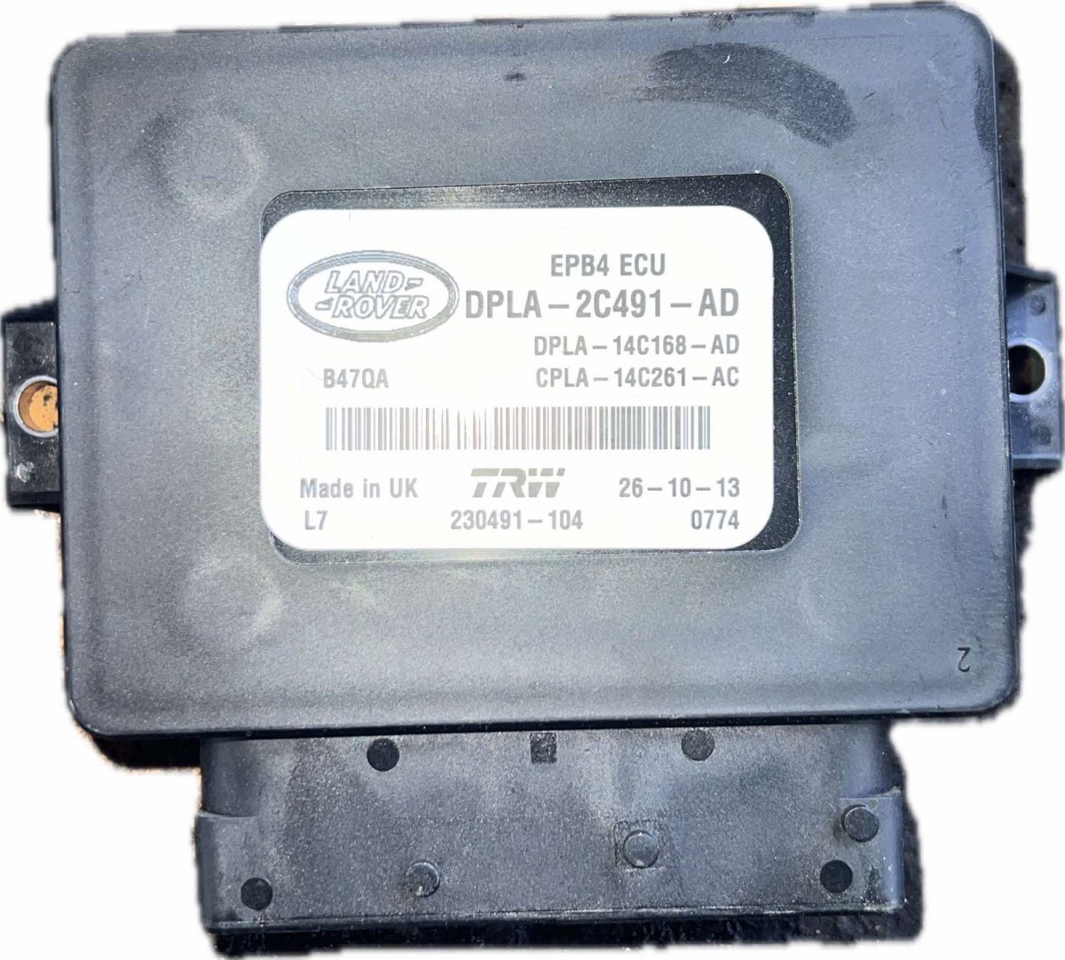 Land Rover Range Rover Sport (L494) Parking brake control unit Parking brake control unit — LAND ROVER RANGE R...