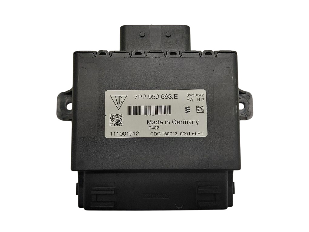 Porsche Cayenne Battery control unit Battery control unit — PORSCHE CAYENNE II (2010...