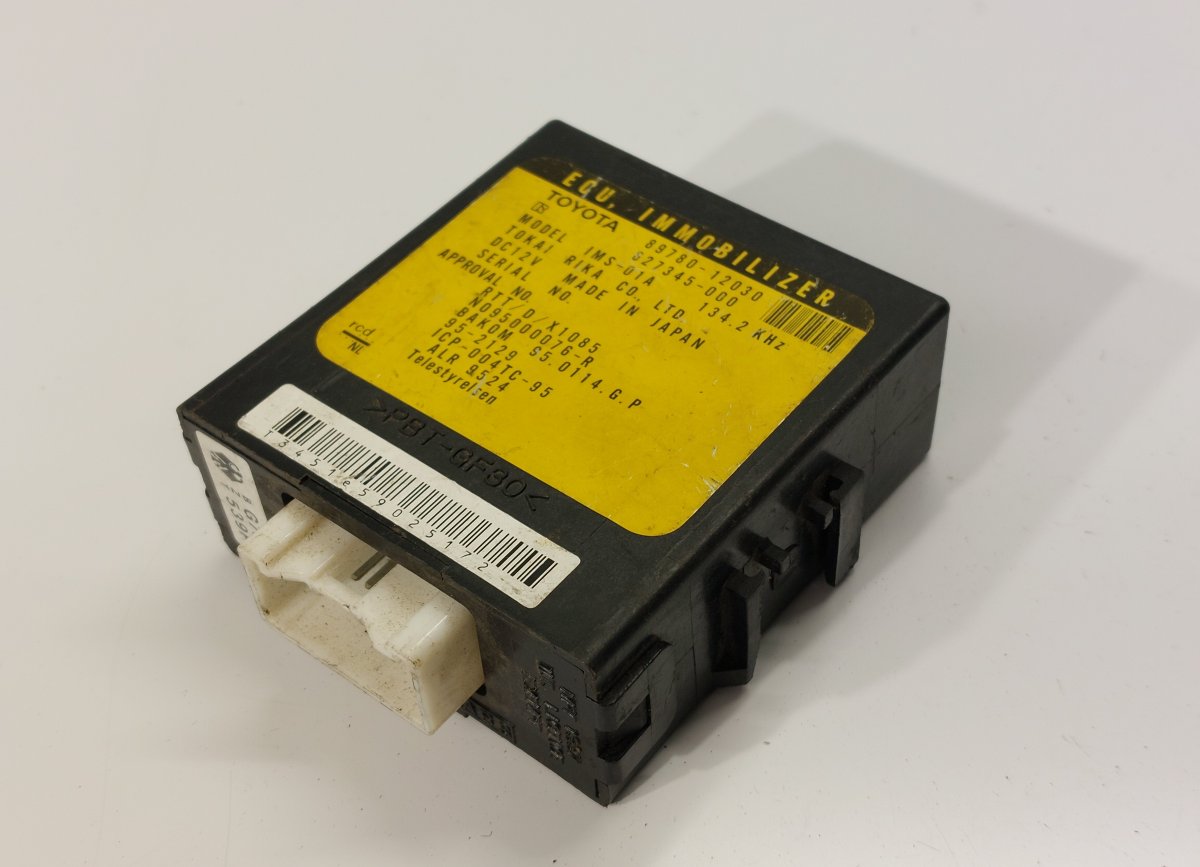 Toyota Corolla Immobilizer control unit Immobilizer control unit — TOYOTA COROLLA VII (...