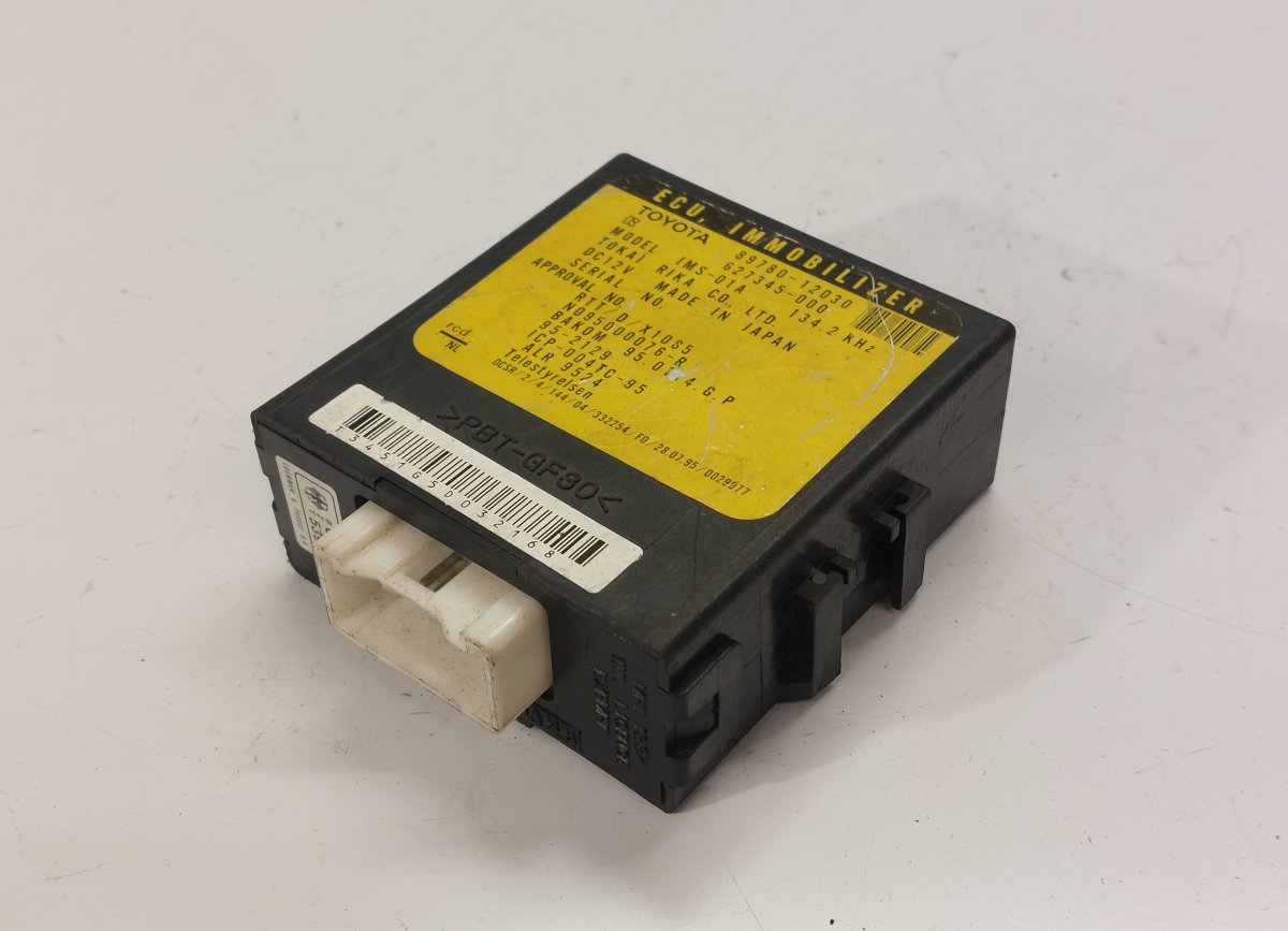 Toyota Corolla Immobilizer control unit Immobilizer control unit — TOYOTA COROLLA VII (...