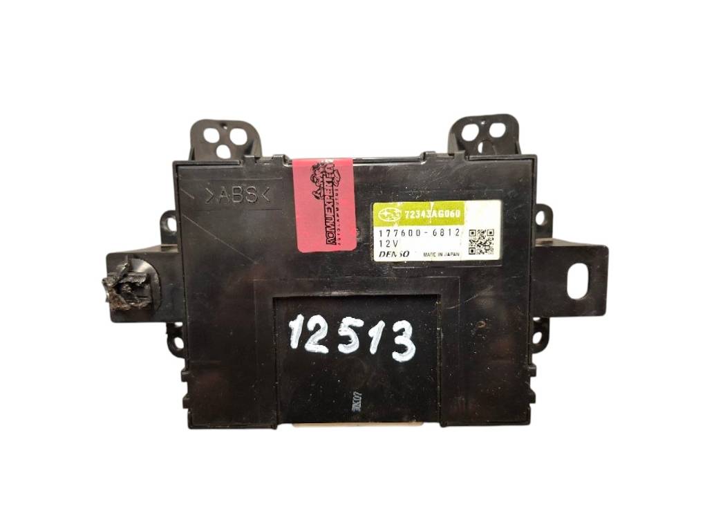 Subaru Legacy Air-conditioning control unit Air-conditioning control unit — SUBARU LEGACY I...