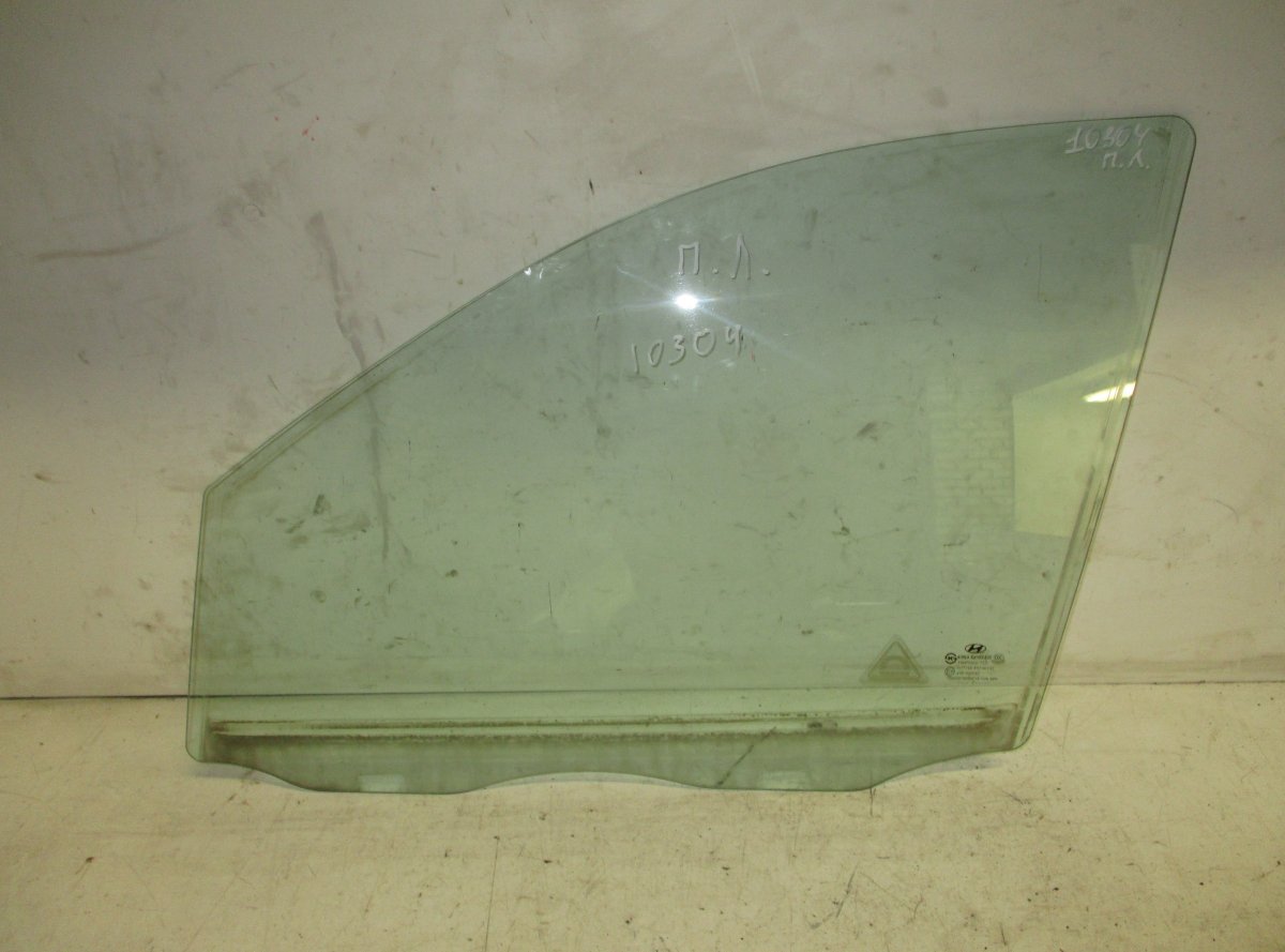 Hyundai Santa Fe Door window glass — front left Door window glass — front left — HYUNDAI SANTA ...