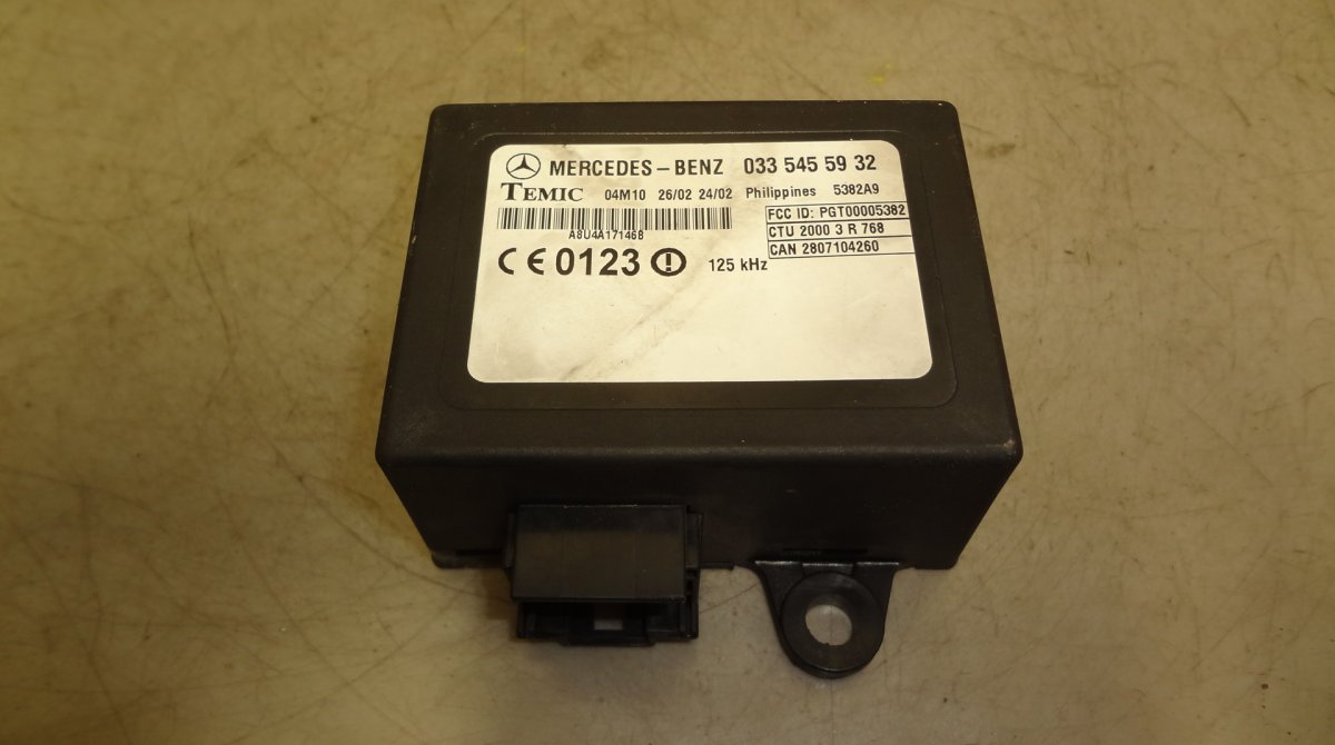Mercedes-Benz Sprinter (W901-905) Immobilizer control unit Immobilizer control unit — MERCEDES-BENZ SPRINT...