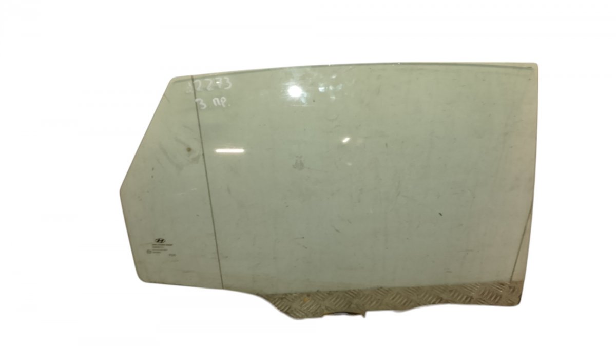 Hyundai i30 Door window glass — rear right Door window glass — rear right — HYUNDAI i30 II...