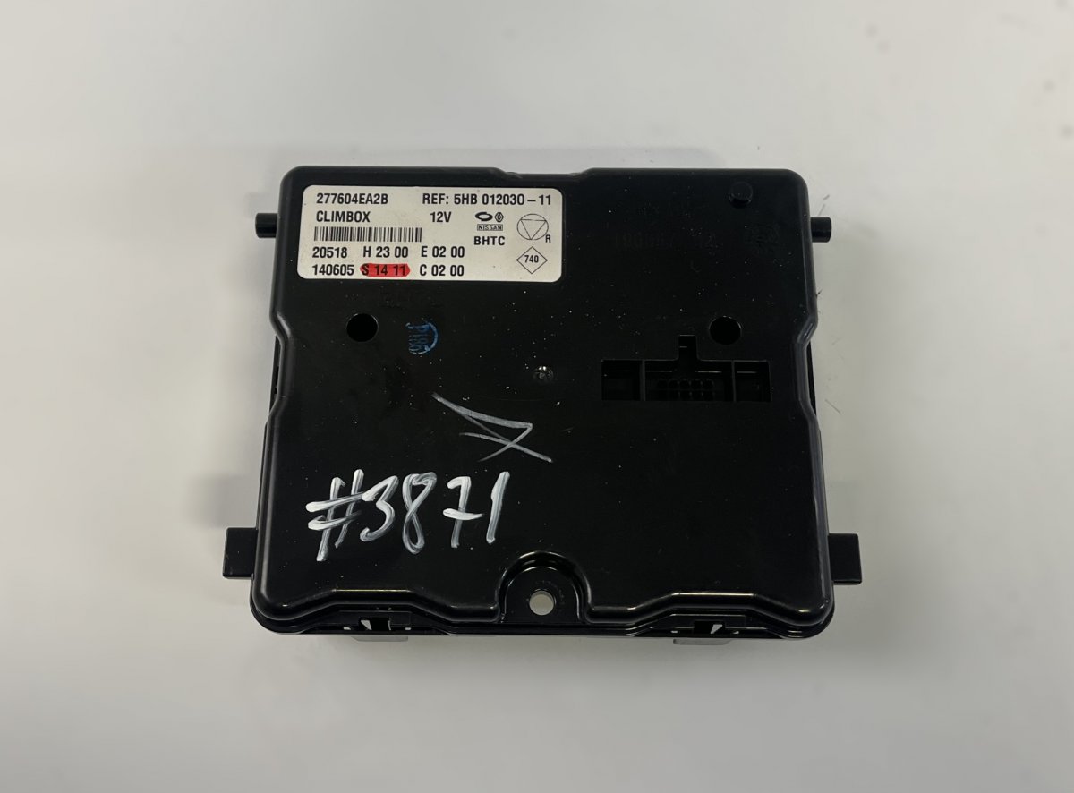 Nissan Qashqai (J11) Air-conditioning control unit Air-conditioning control unit — NISSAN QASHQAI ...