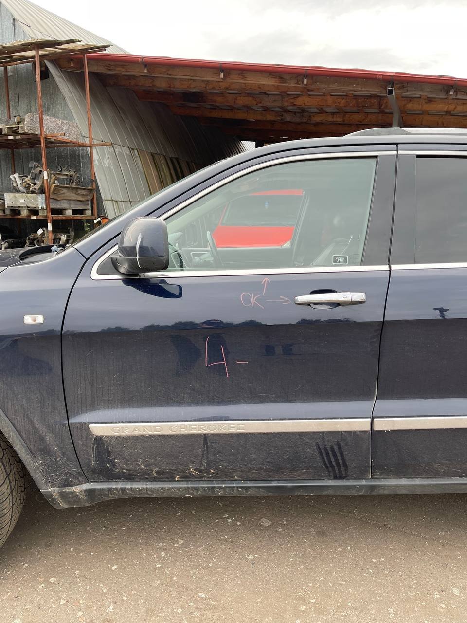 Jeep Grand Cherokee (WK) Door — front left Door — front left — JEEP GRAND CHEROKEE IV (WK,...