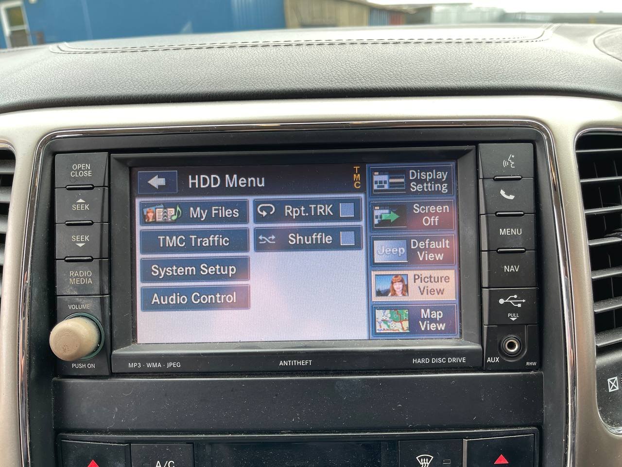 Jeep Grand Cherokee (WK) Radio Radio — JEEP GRAND CHEROKEE IV (WK, WK2) (2010-...