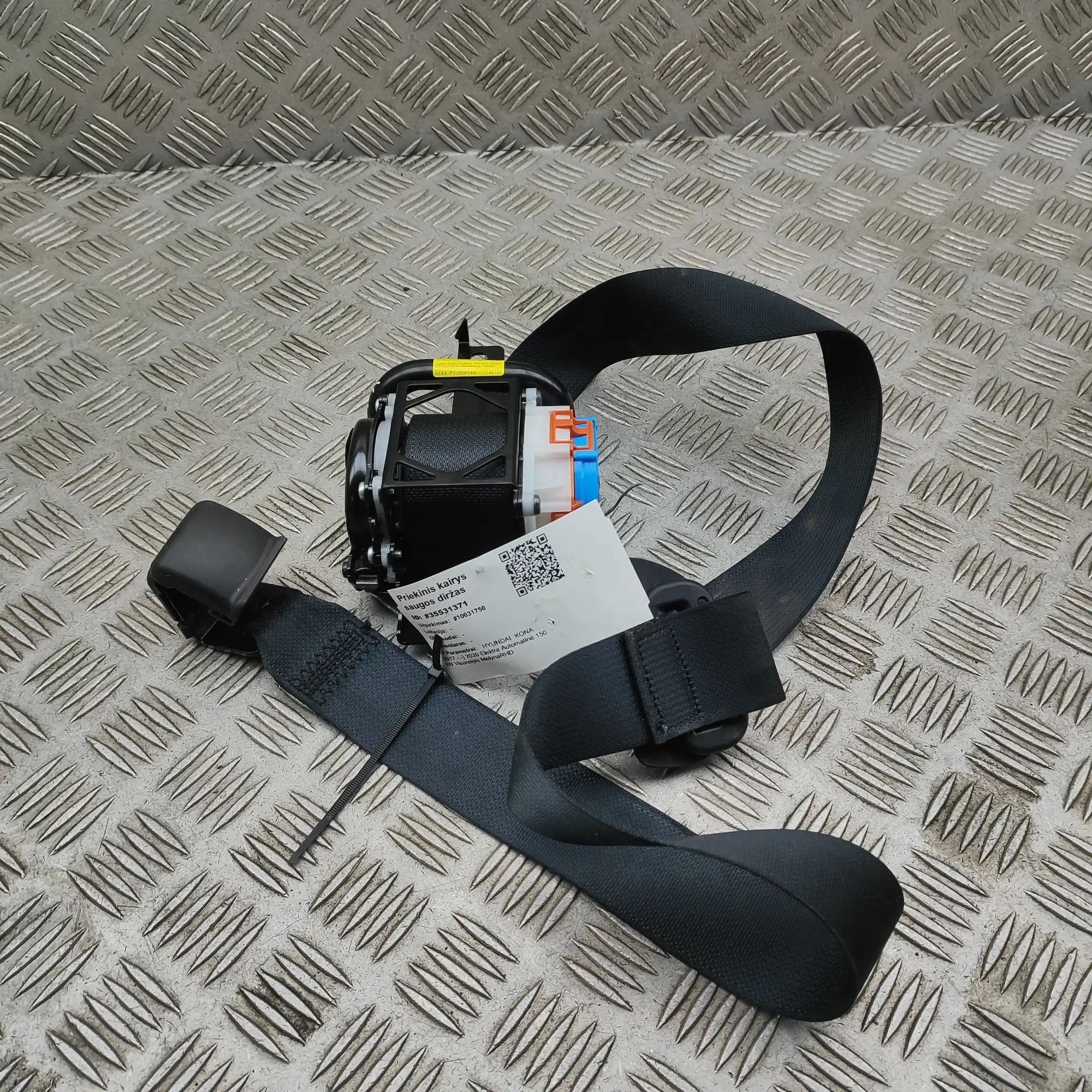 Hyundai Kona Front Left Seatbelt Front Left Seatbelt — HYUNDAI KONA (2017-...) —...