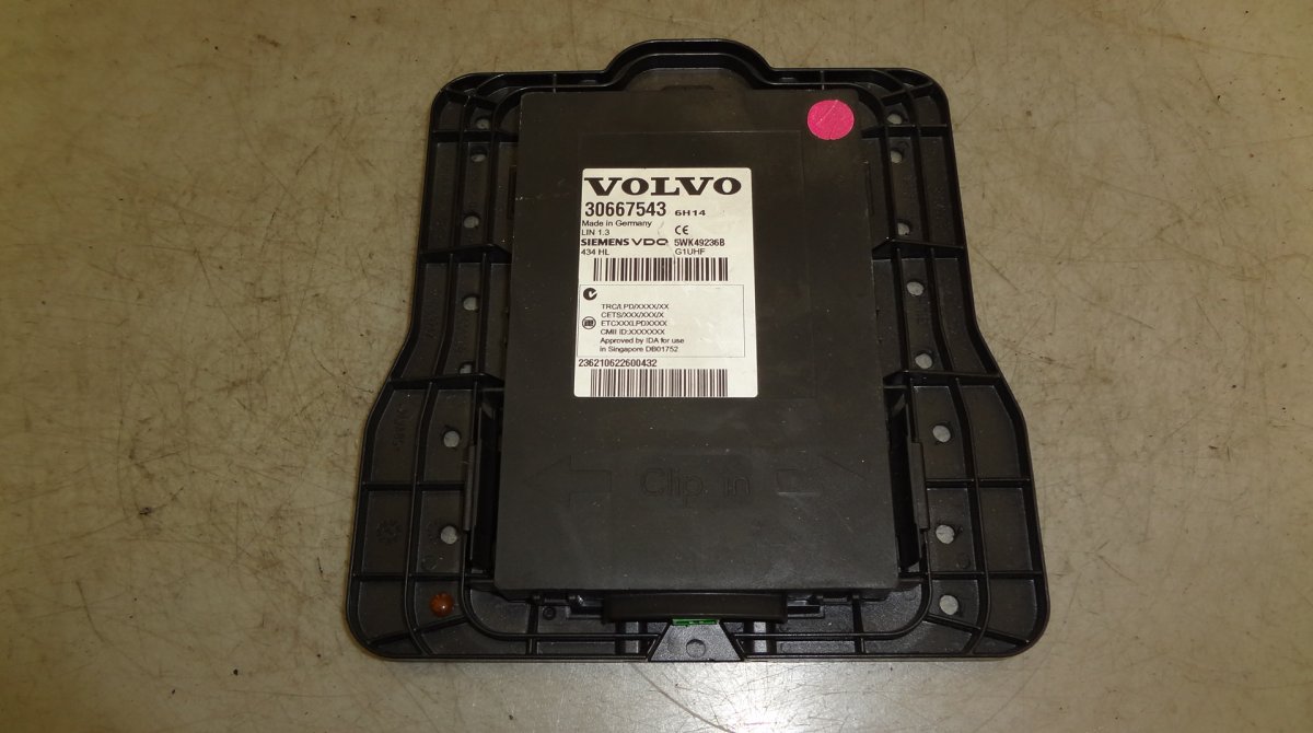Volvo S80 Immobilizer control unit Immobilizer control unit — VOLVO S80 (II AS) (2...
