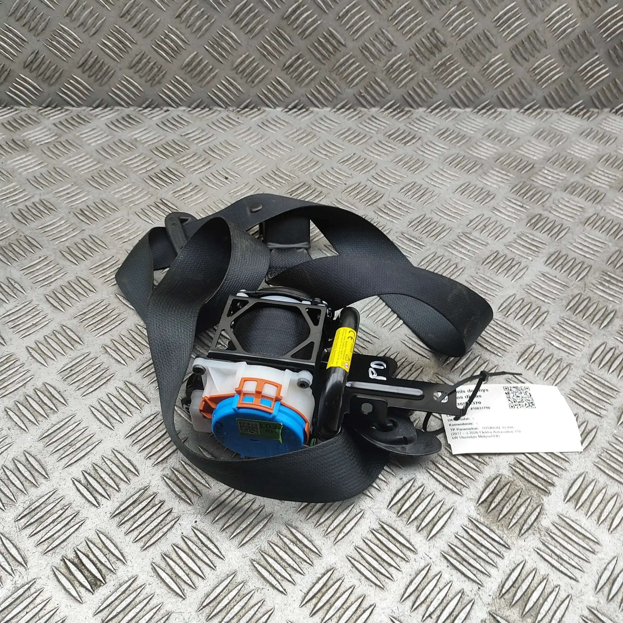 Hyundai Kona Front Right Seatbelt Front Right Seatbelt — HYUNDAI KONA (2017-...) ...