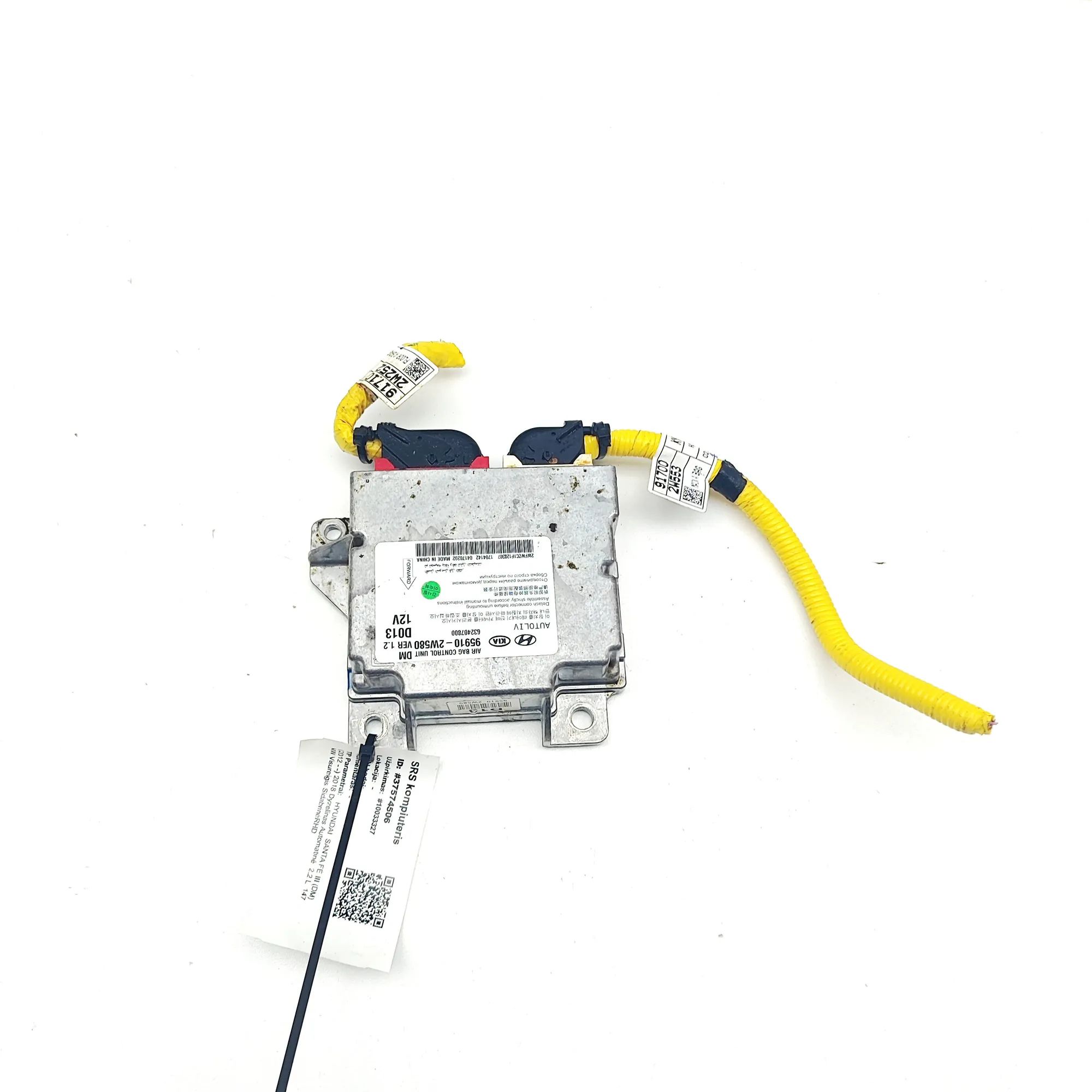 Hyundai Santa Fe SRS Control Unit SRS Control Unit — HYUNDAI SANTA (FÉ III DM) (2...