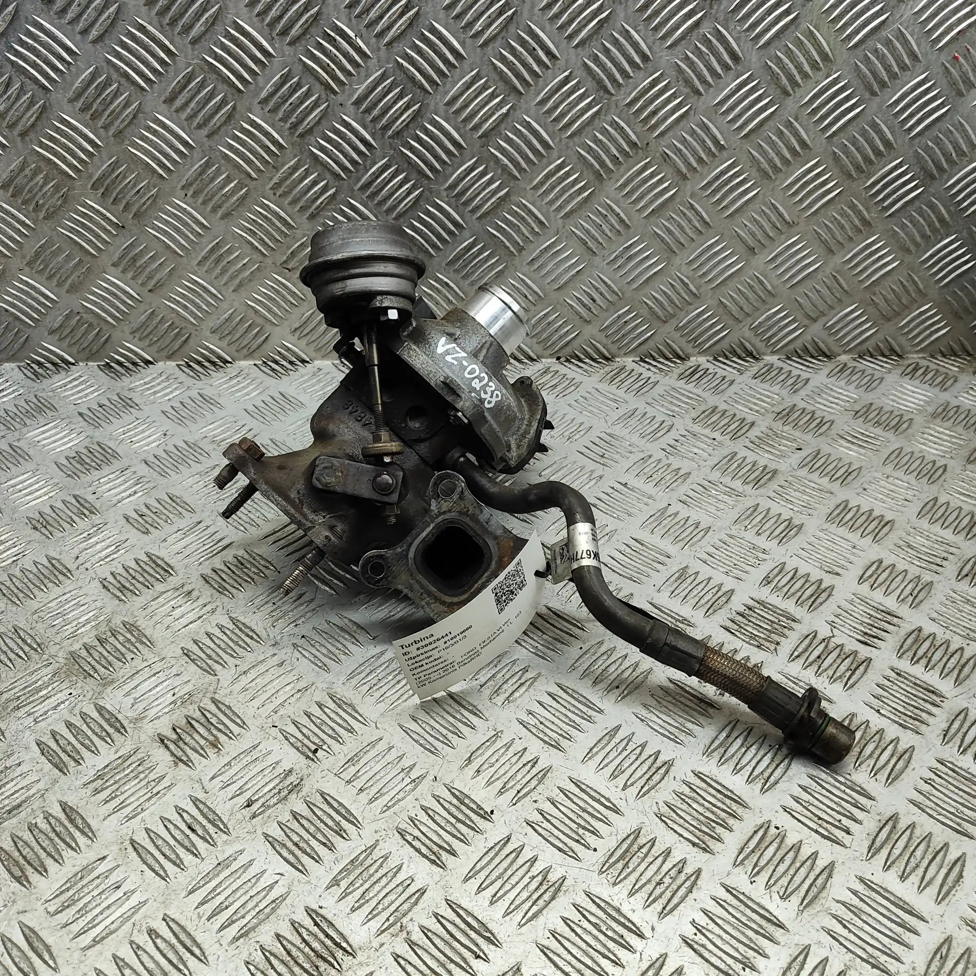 Ford Fiesta Turbocharger Turbocharger — FORD FIESTA (VI Van) (2009-...) ...