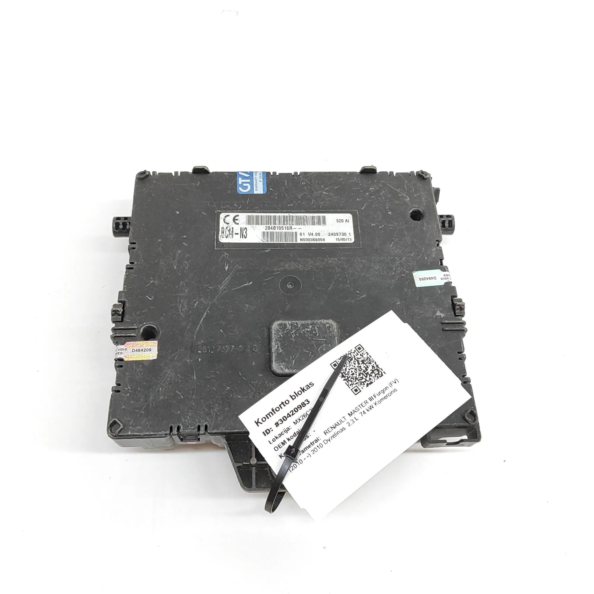 Renault Master Comfort Control Unit