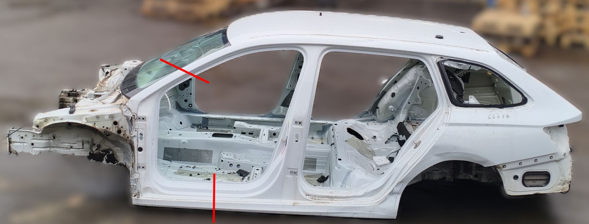 Skoda Octavia Front Left Quarter Panel Front left quarter panel — SKODA OCTAVIA (IV Co...