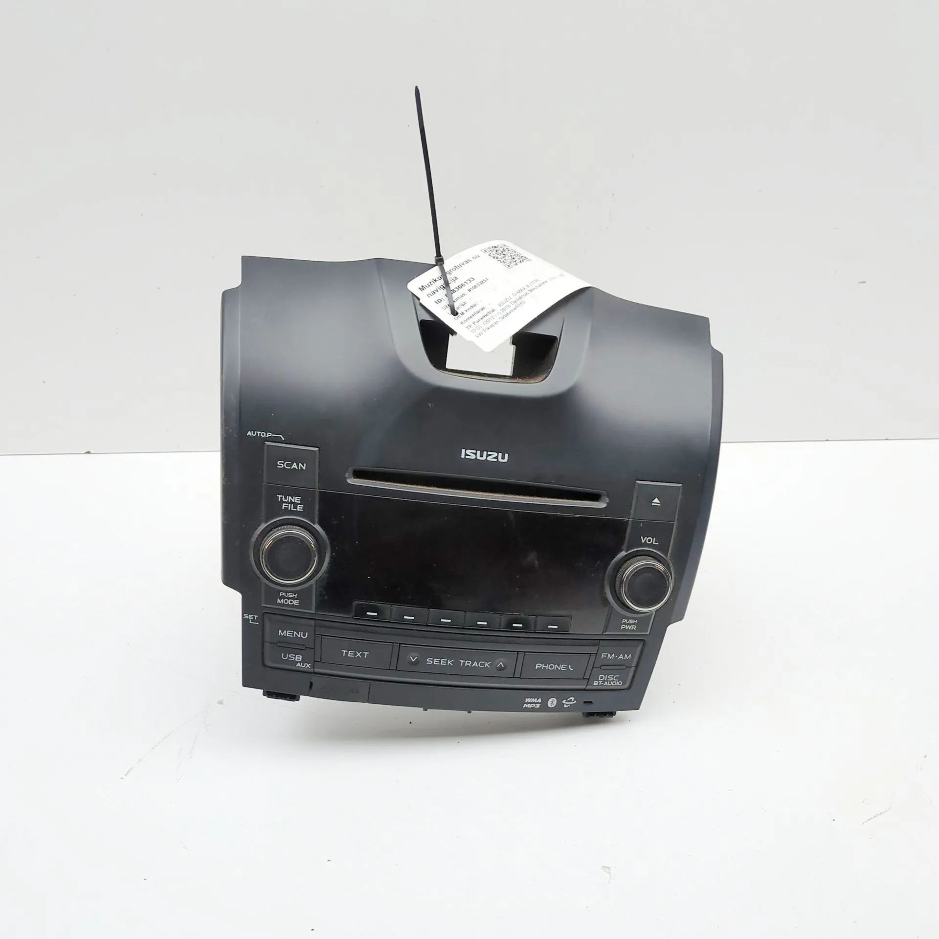 Isuzu D-Max Radio/CD head unit Radio/CD head unit — ISUZU D-MAX (II TFR, TFS) ...