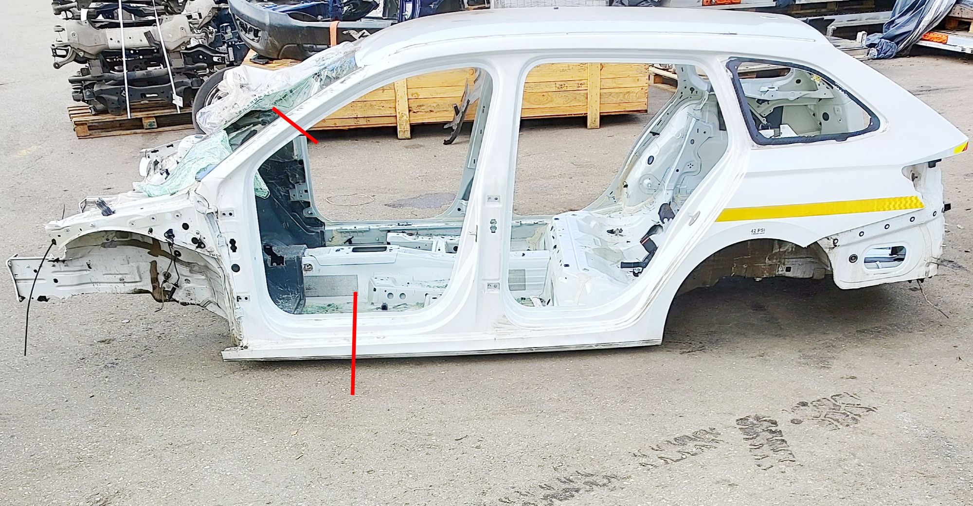 Skoda Octavia Front Left Quarter Panel Front left quarter panel — SKODA OCTAVIA (IV Co...