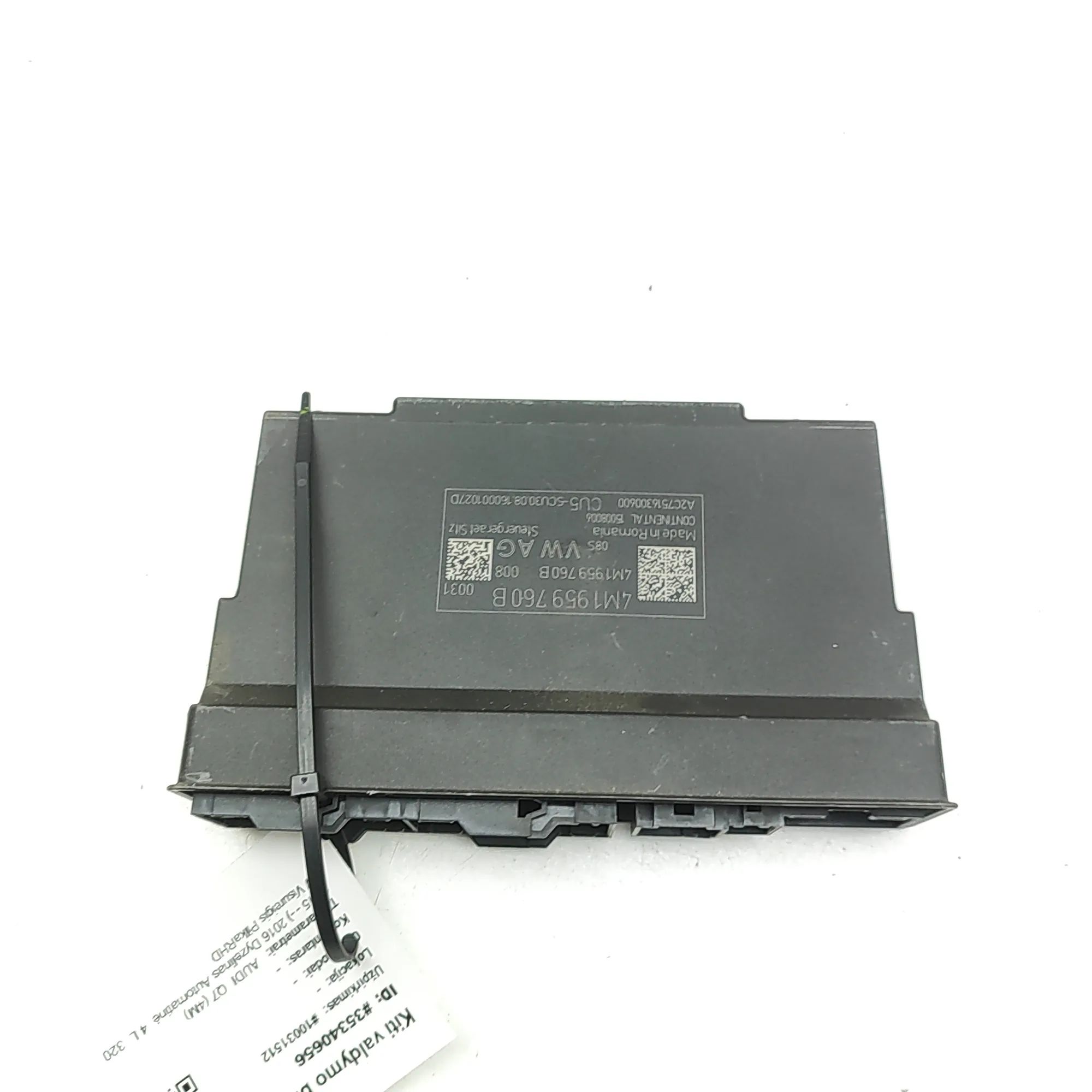 Audi Q7 (4M) Front Left Seat Control Unit Front Left Seat Control Unit — AUDI Q7 (4M) (20...