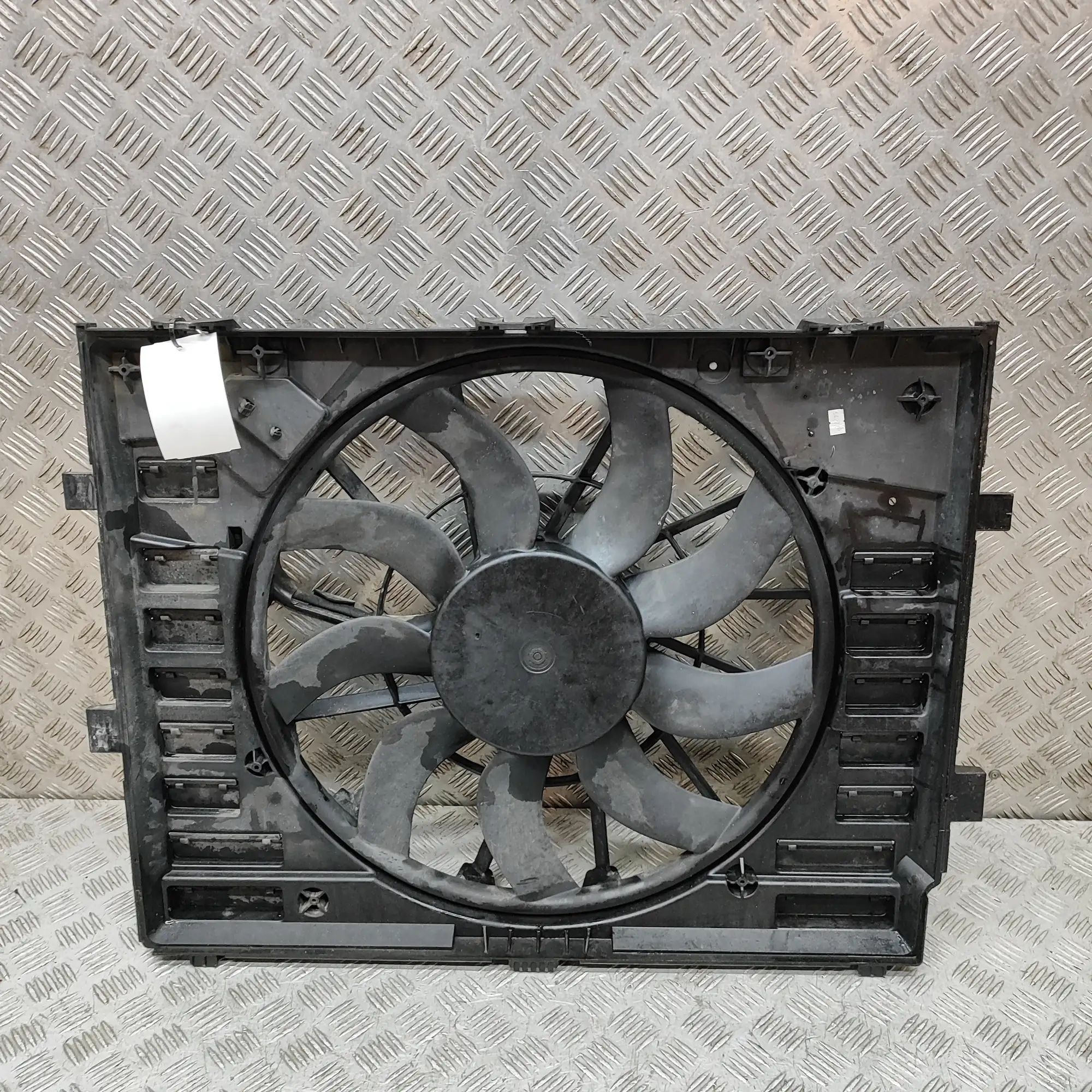 Porsche Cayenne Engine Cooling Fan Shroud Engine Cooling Fan Shroud — PORSCHE CAYENNE (92...