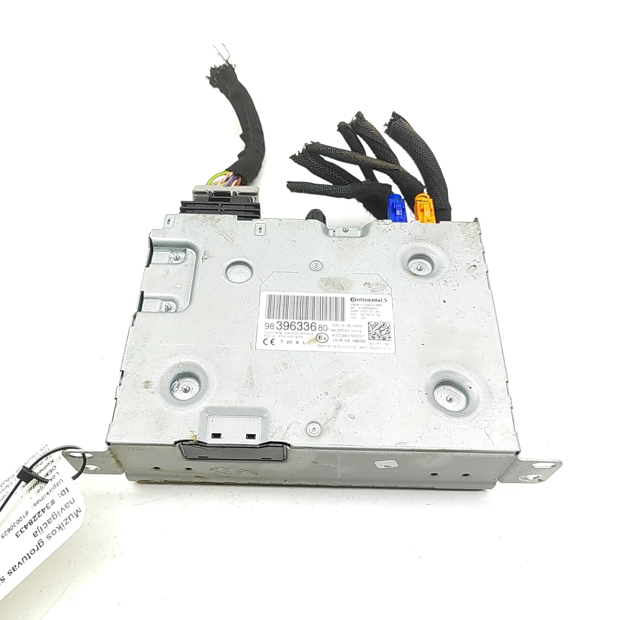 Opel Mokka (B) Radio / CD / navigation head unit Radio / CD / navigation head unit — OPEL MOKKA ...