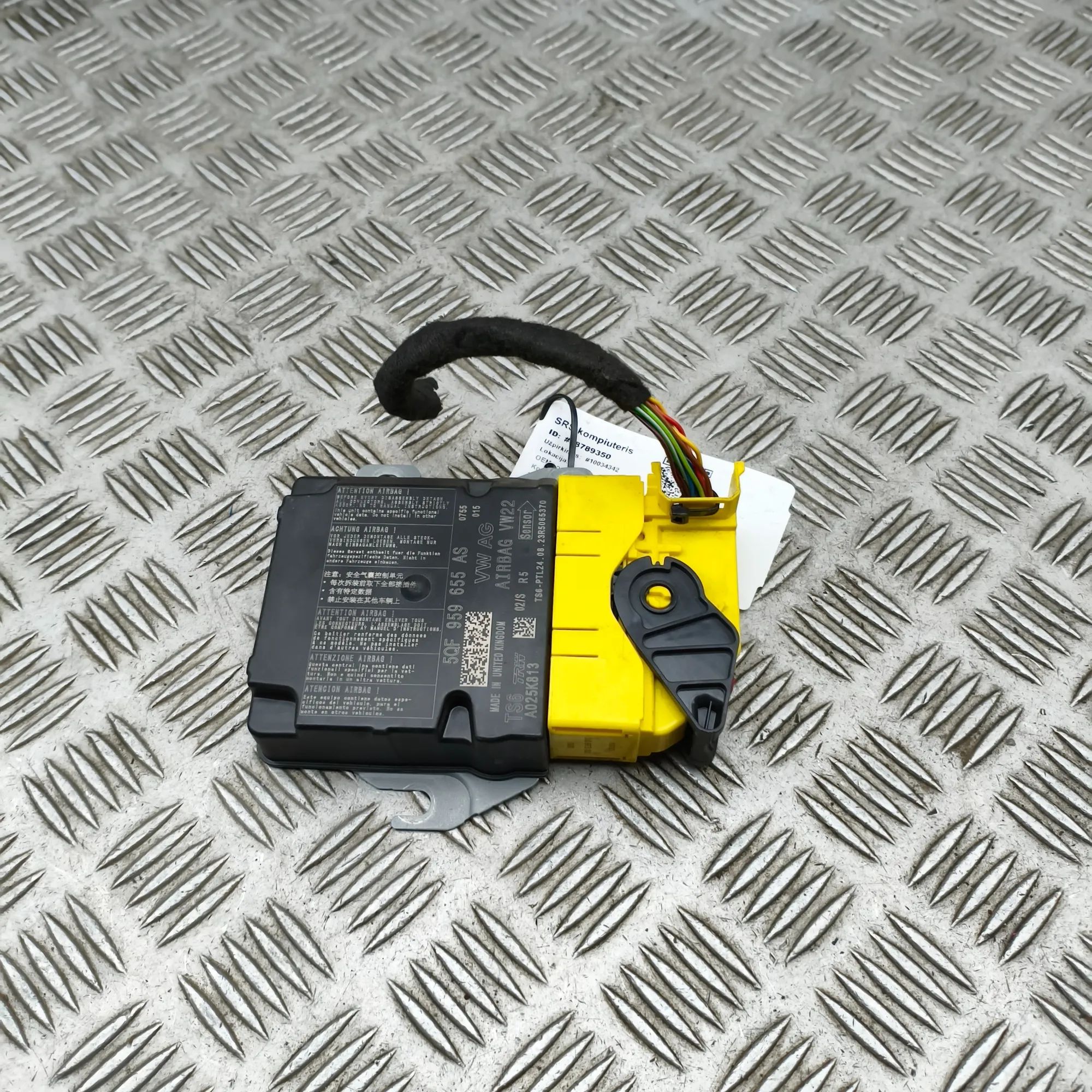Volkswagen Crafter SRS Control Unit SRS Control Unit — VW CRAFTER (Van SY_) (2016-....