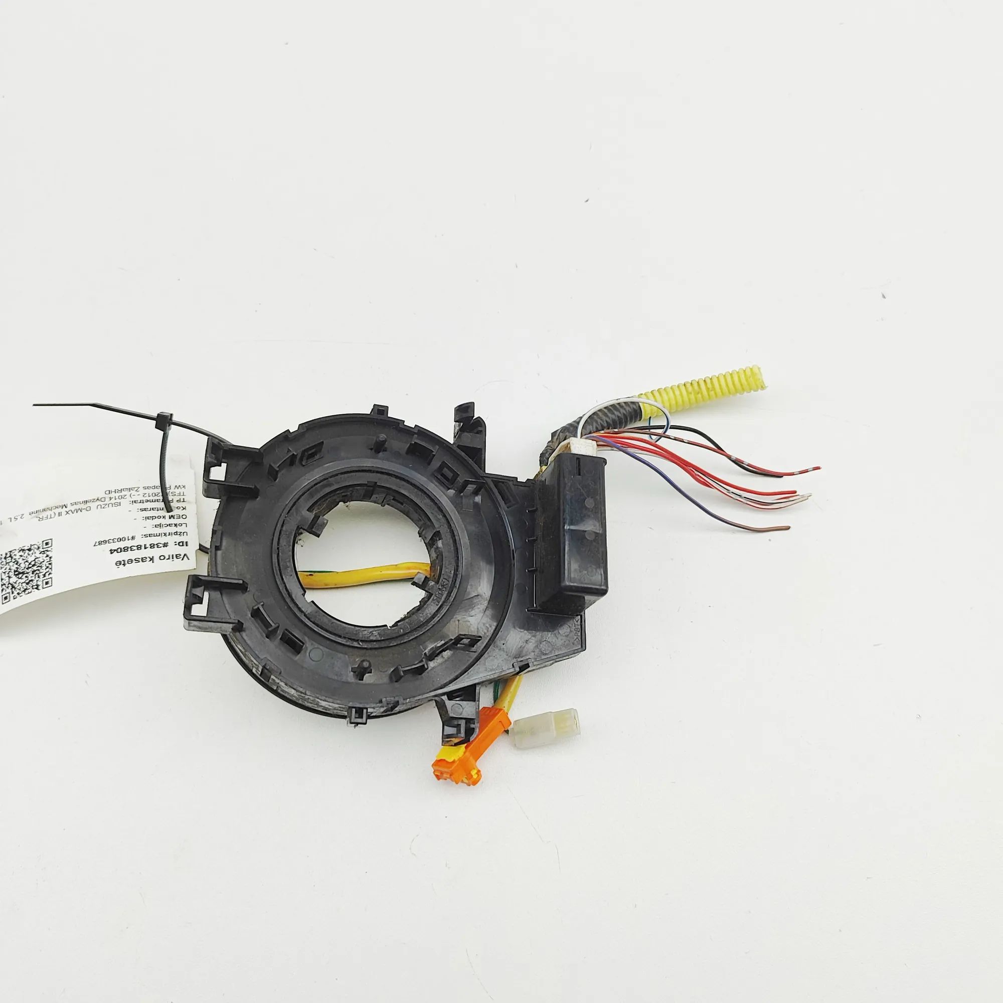 Isuzu D-Max Steering Wheel Slip Ring Squib Steering Wheel Slip Ring Squib — ISUZU D-MAX (I...