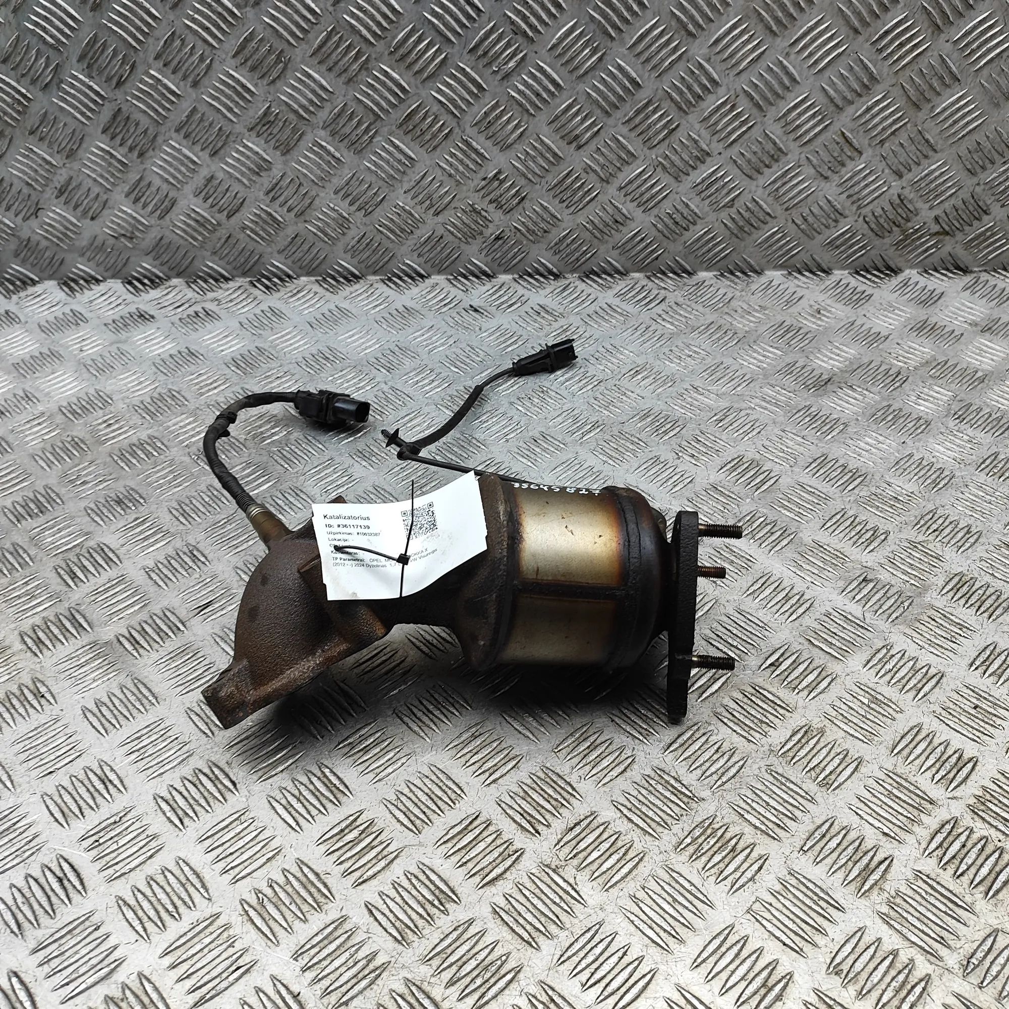 Opel Mokka (B) катализатор Catalytic converter — OPEL MOKKA (MOKKA X) (201...
