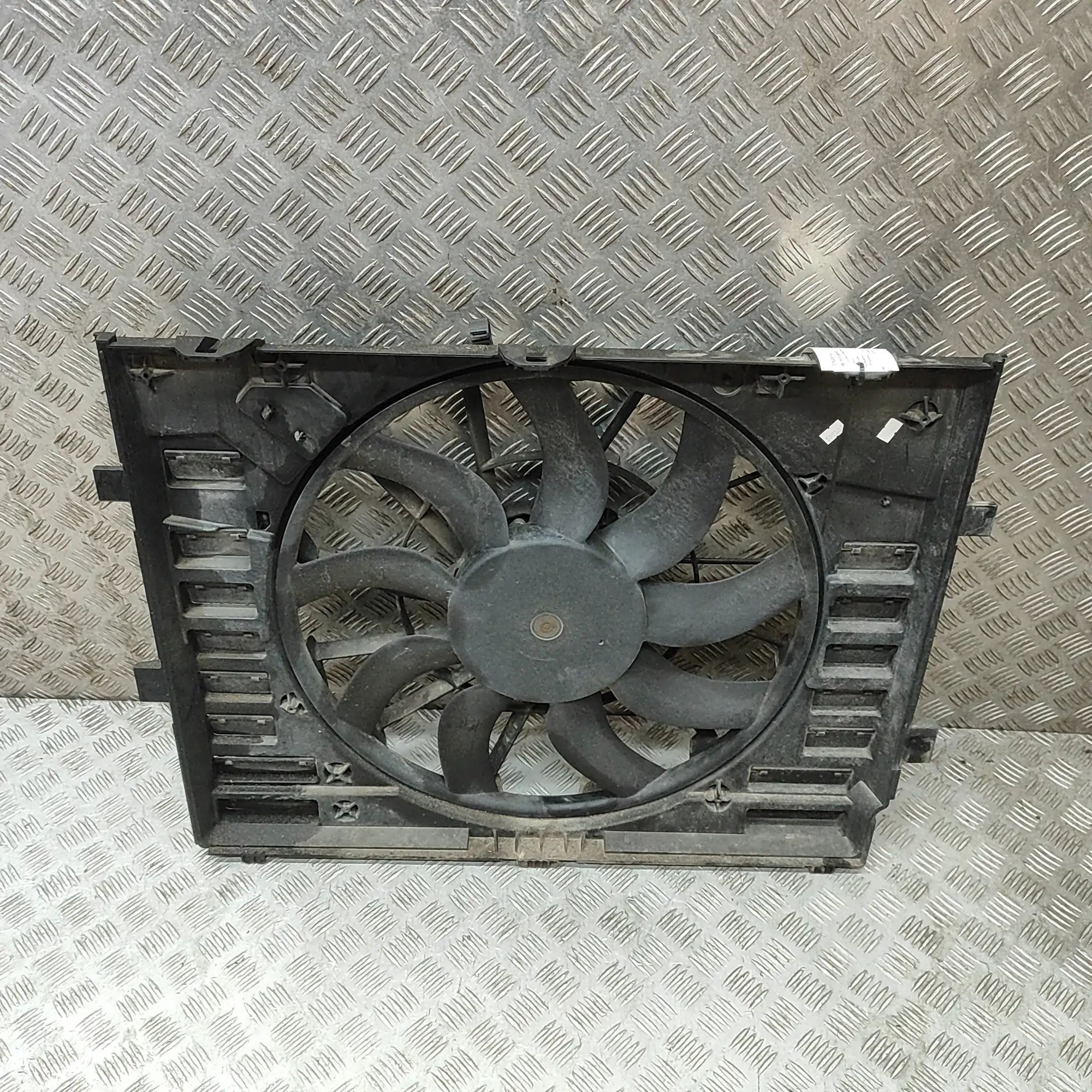 Porsche Cayenne Engine Cooling Fan Shroud Engine Cooling Fan Shroud — PORSCHE CAYENNE (92...