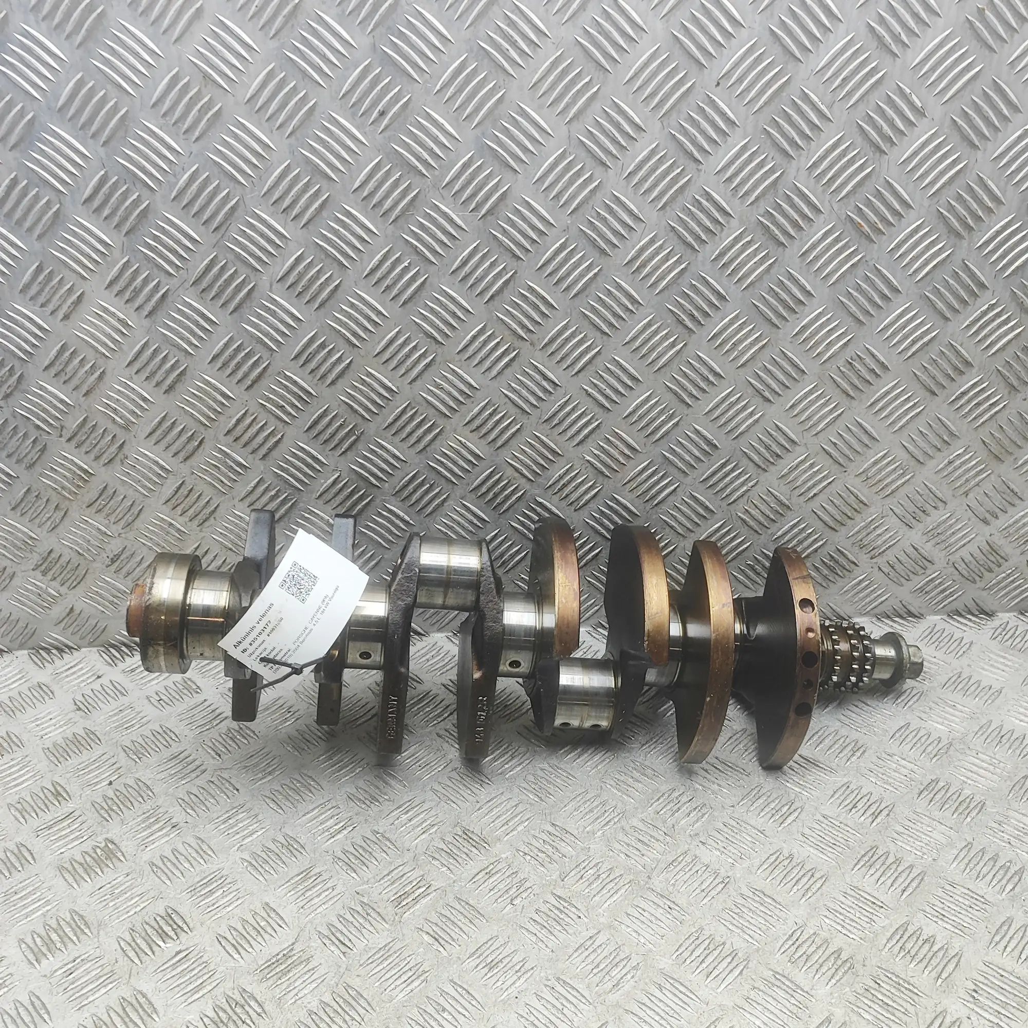 Porsche Cayenne kampiakseli Crankshaft — PORSCHE CAYENNE (9PA) (2002-2010) ...